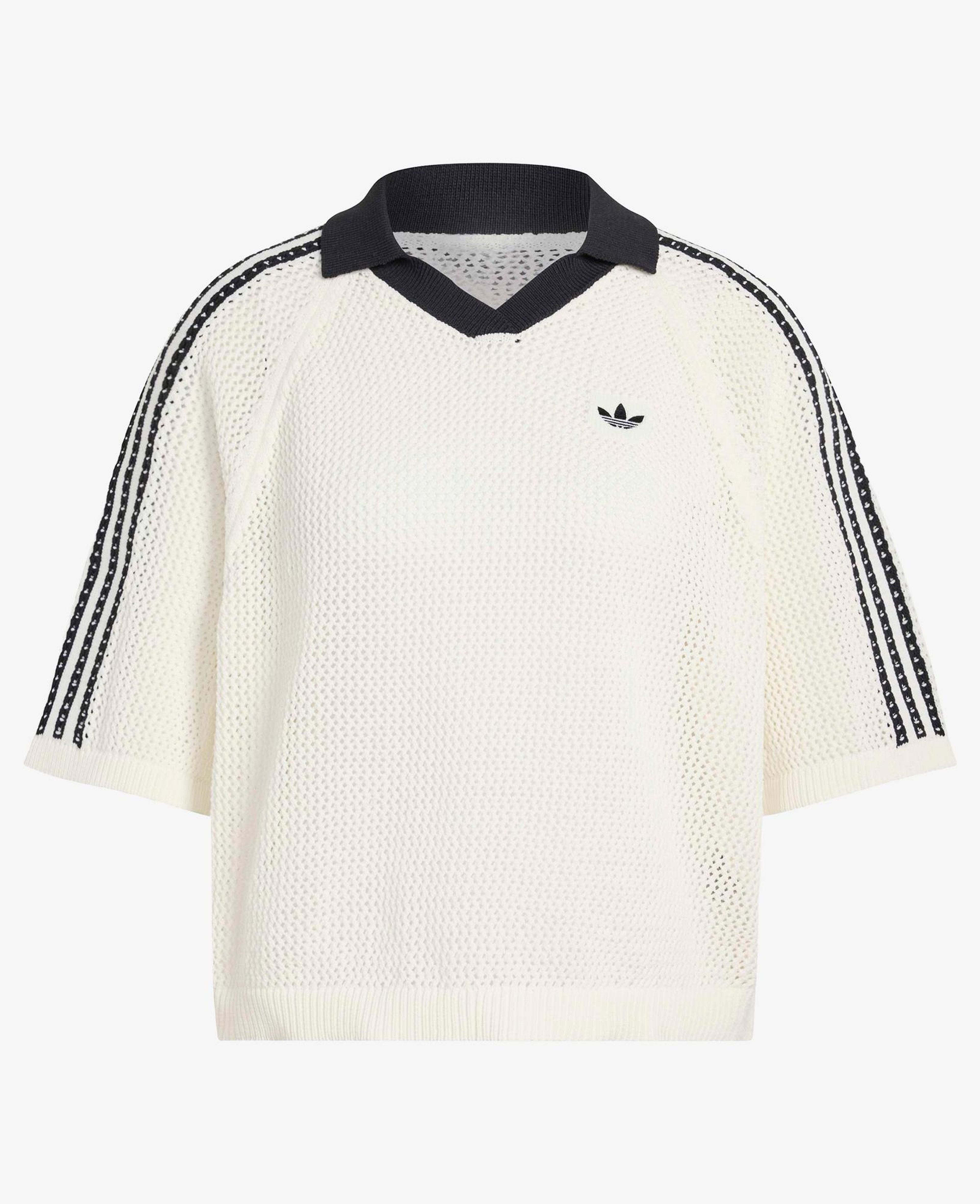 adidas Crochet Kadın Beyaz Polo