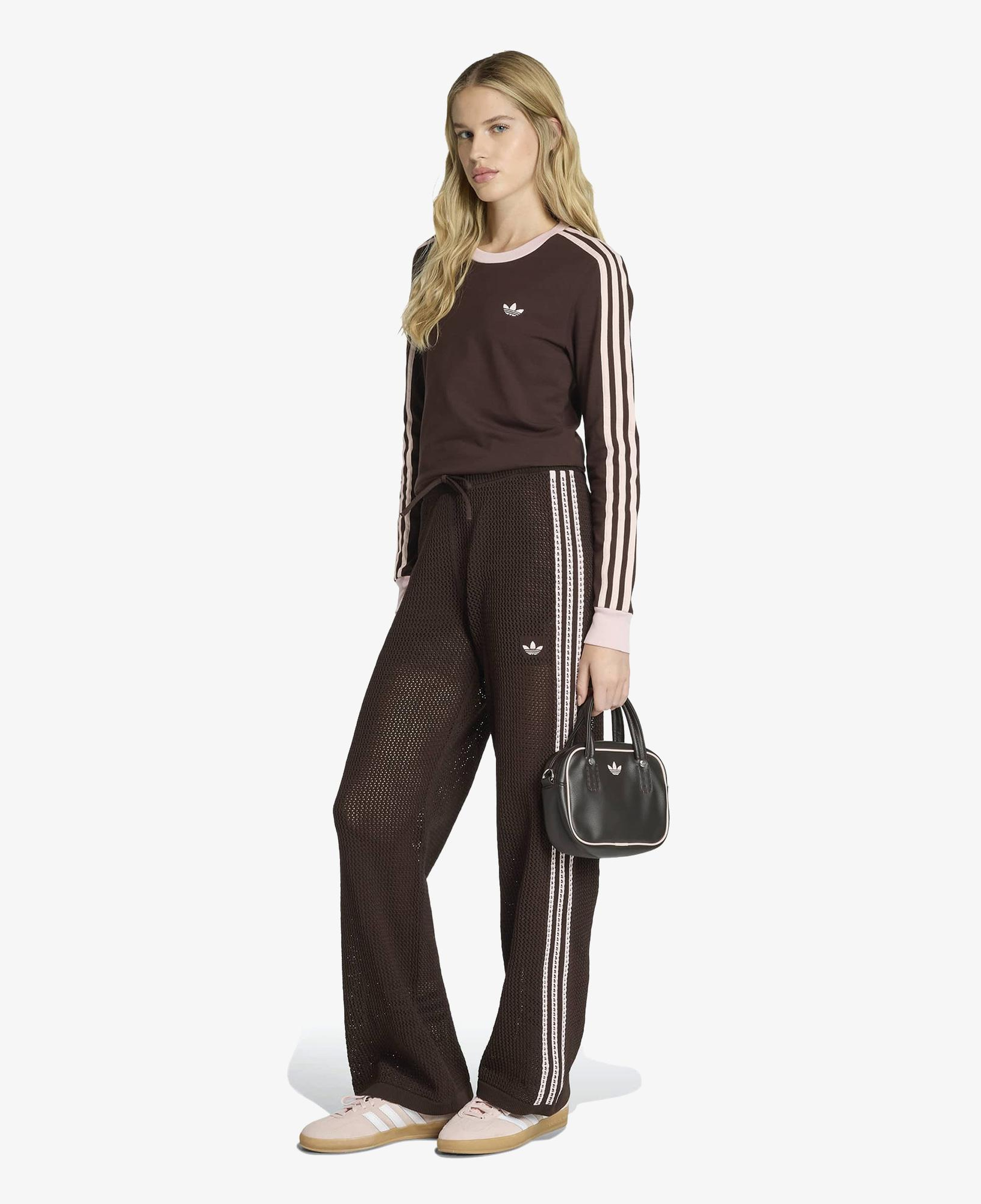 adidas Crochet Tp Kadın Kahverengi Eşofman Altı