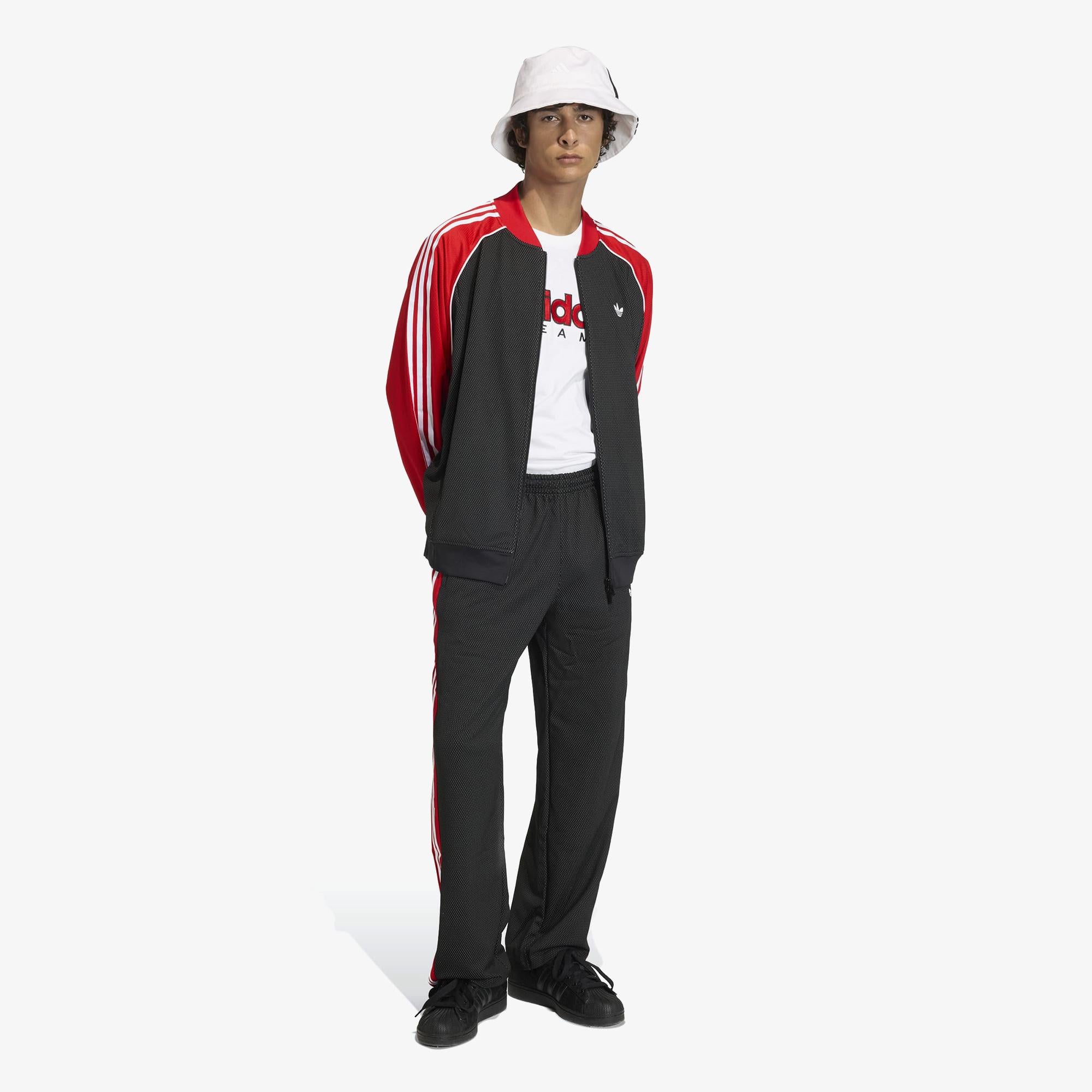 adidas Loose Mesh Erkek Siyah Ceket