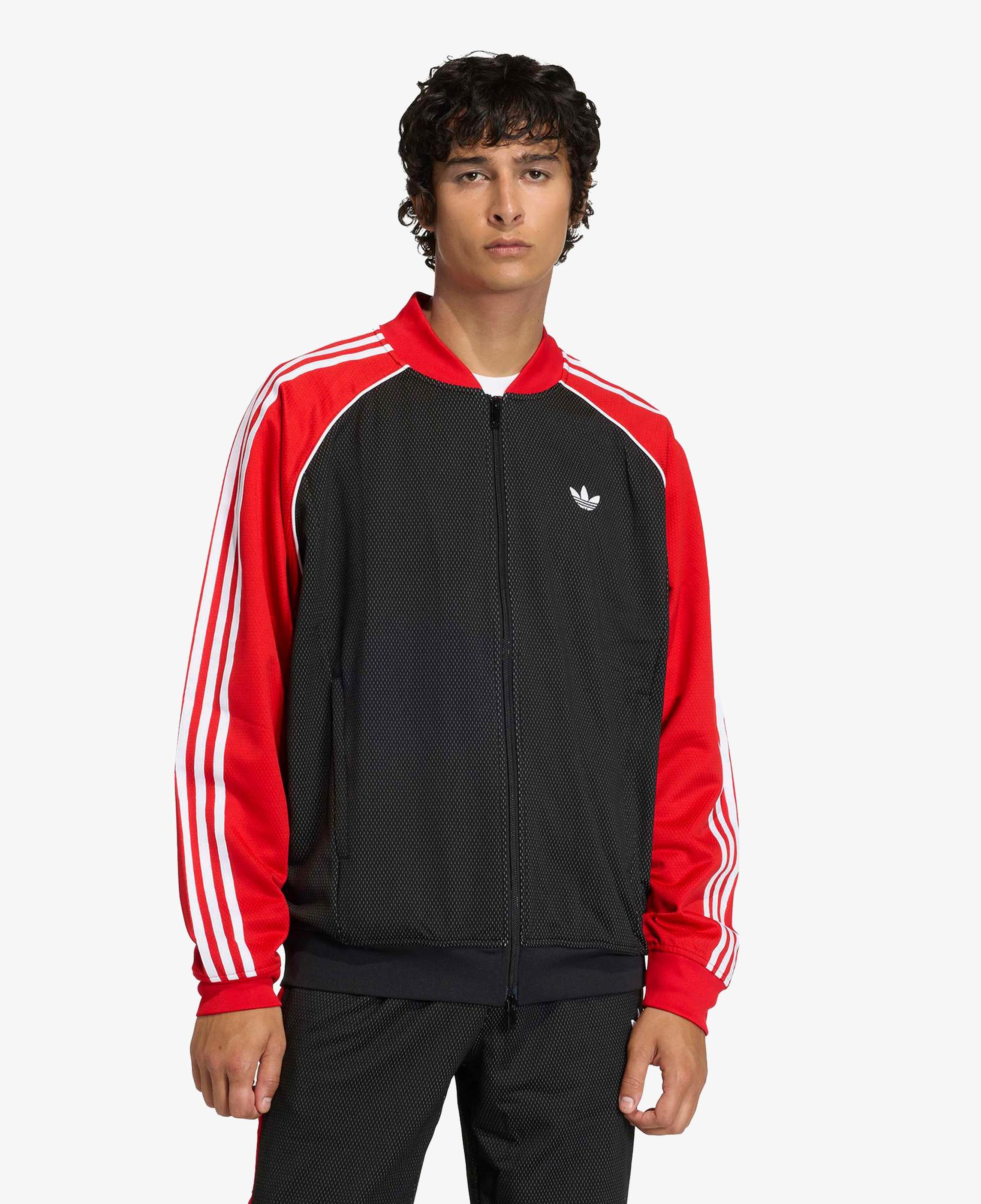 adidas Loose Mesh Erkek Siyah Ceket