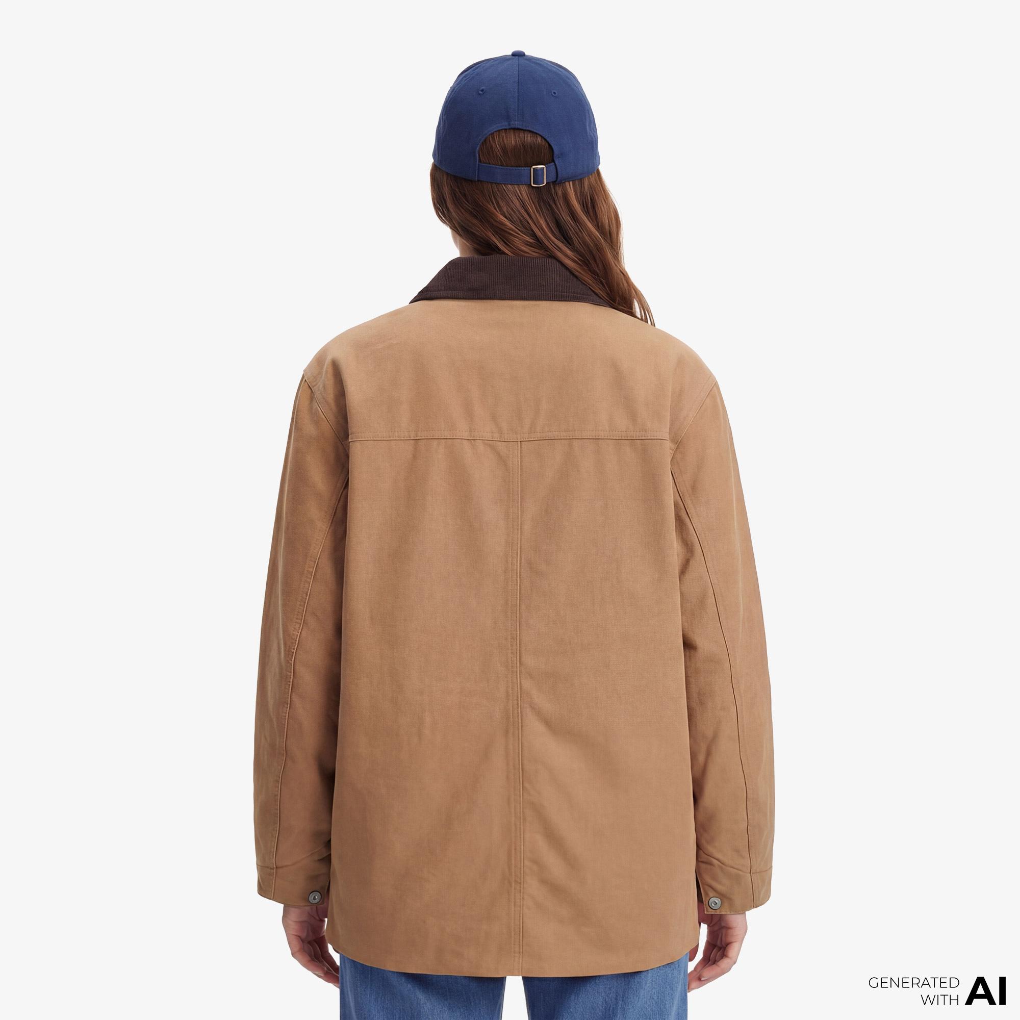 Tommy Hilfiger Soft Utility Kadın Kahverengi Ceket