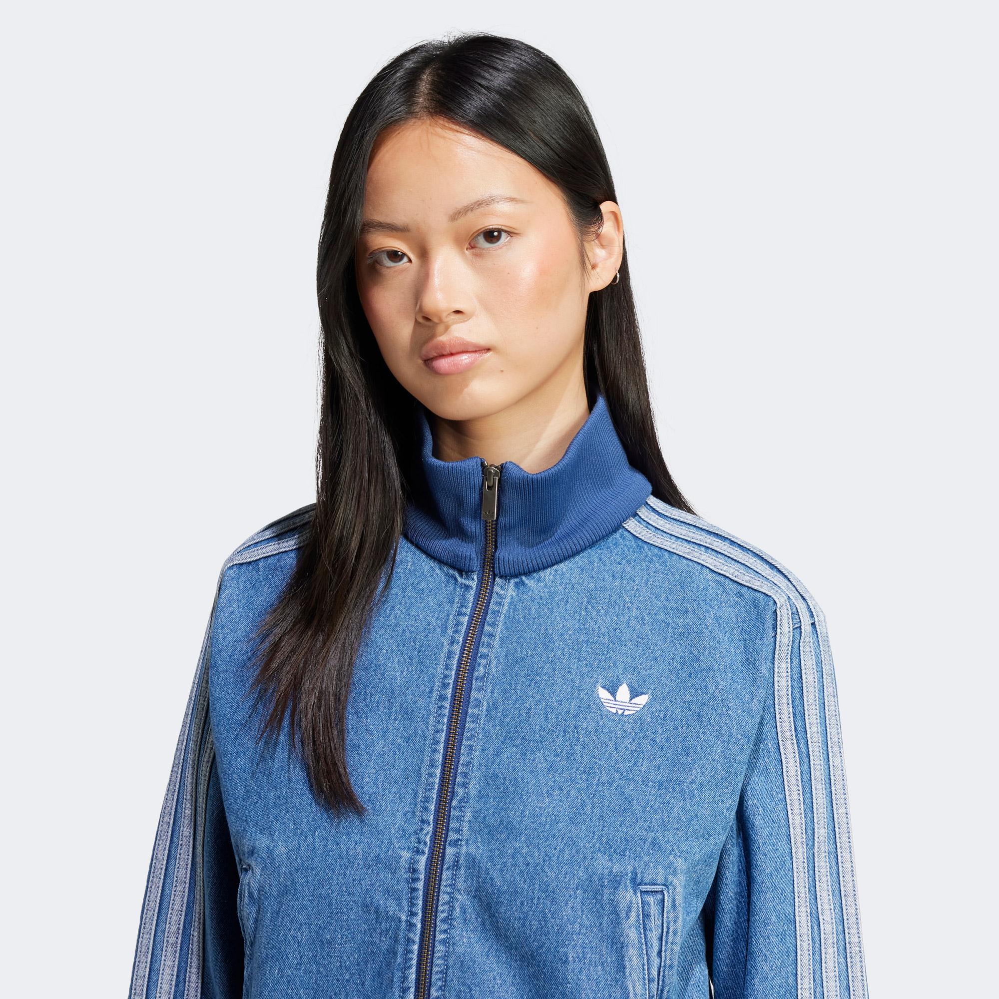 adidas Denim Tt Kadın Mavi Ceket
