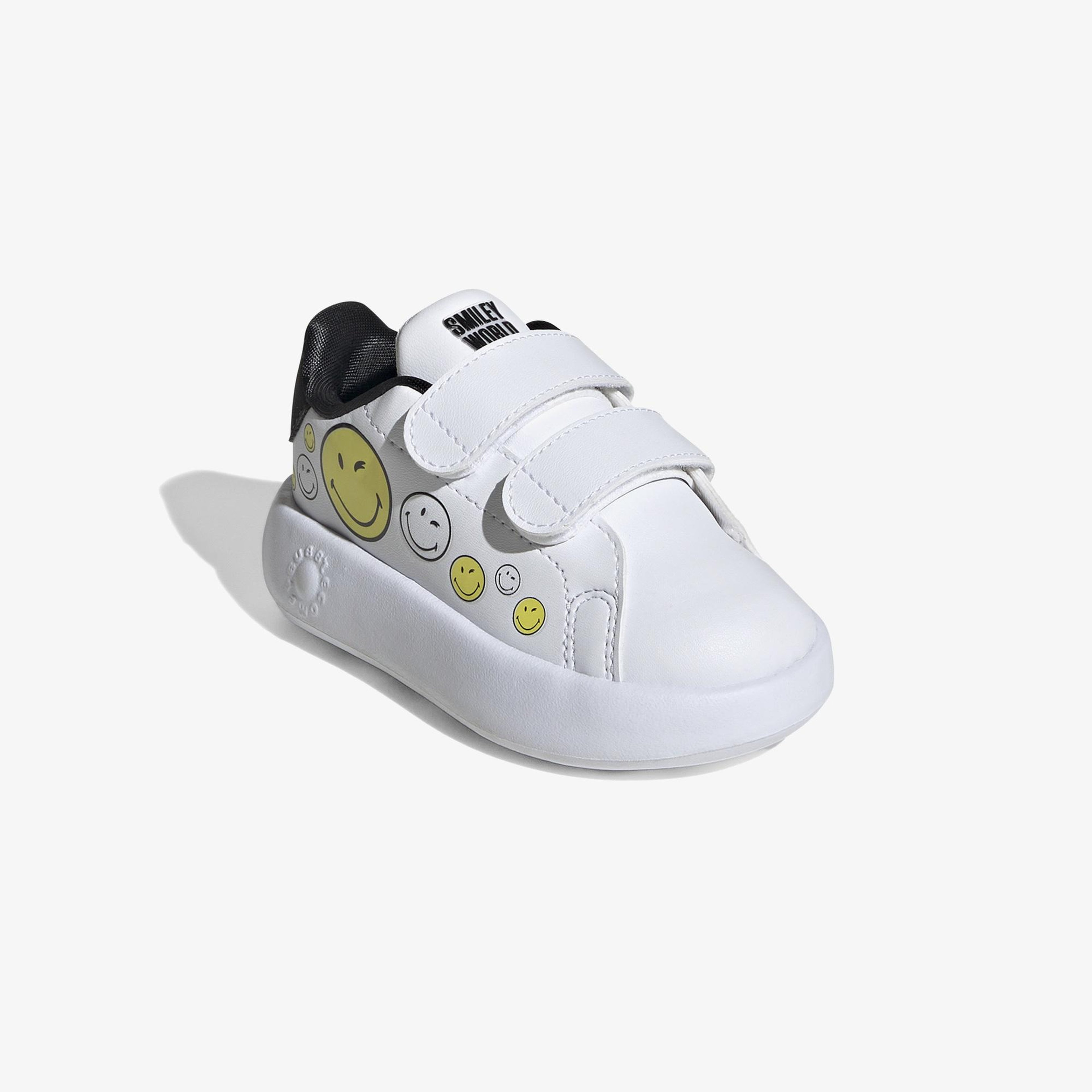 adidas Advantage Smiley Çocuk Beyaz Sneaker