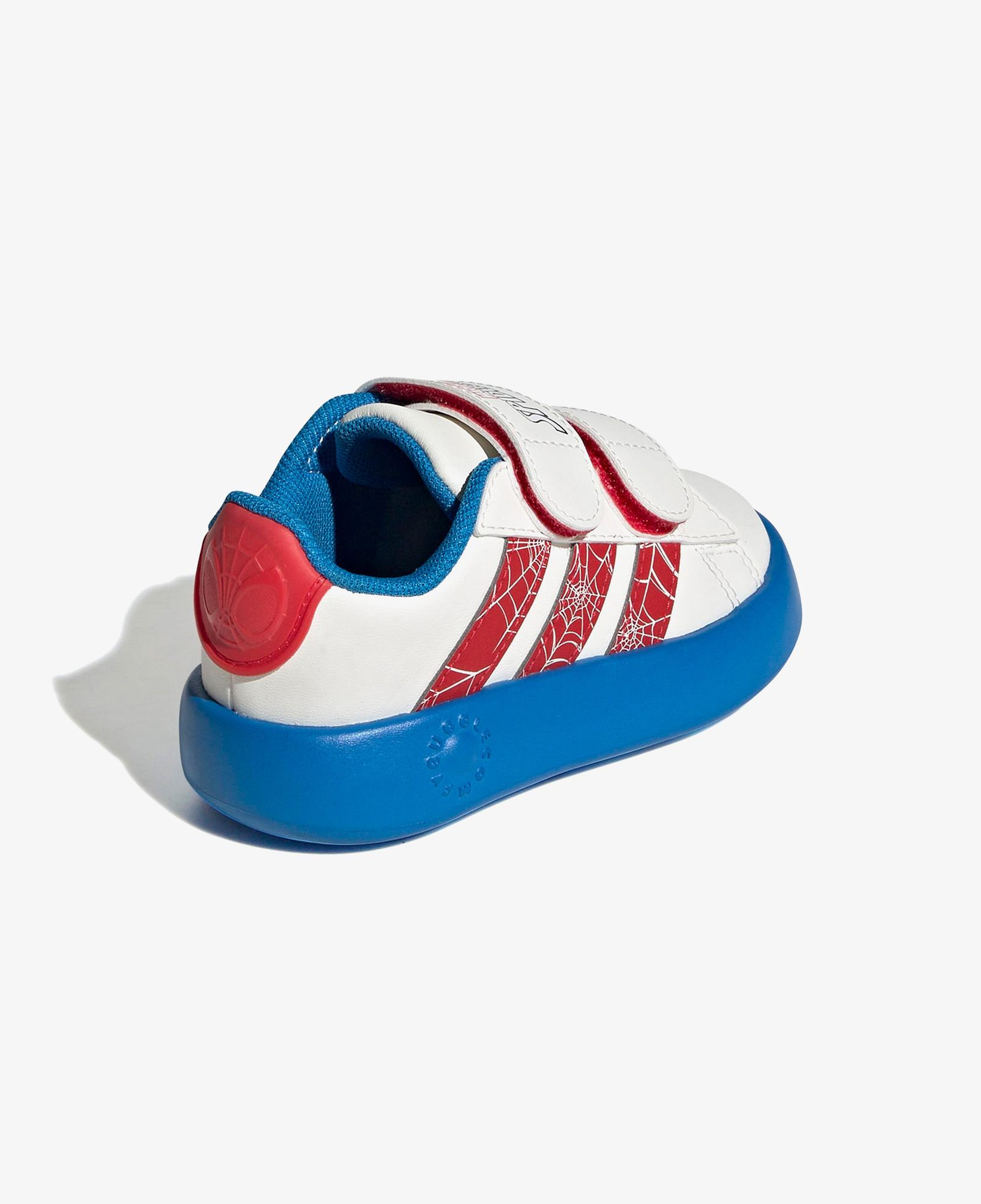 adidas Grand Court Spider-Man Cf i Bebek Beyaz Spor Ayakkabı