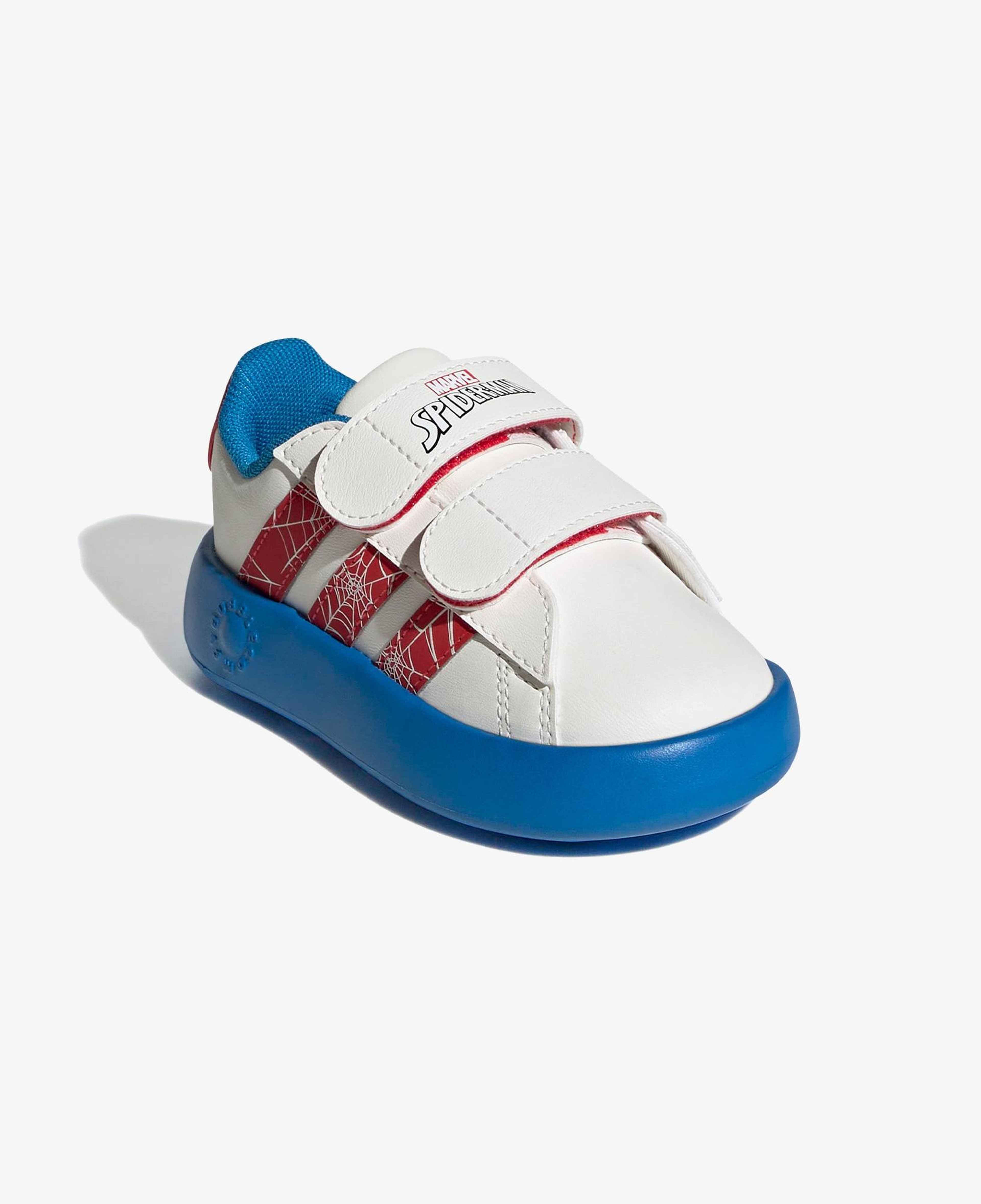 adidas Grand Court Spider-Man Cf i Bebek Beyaz Spor Ayakkabı