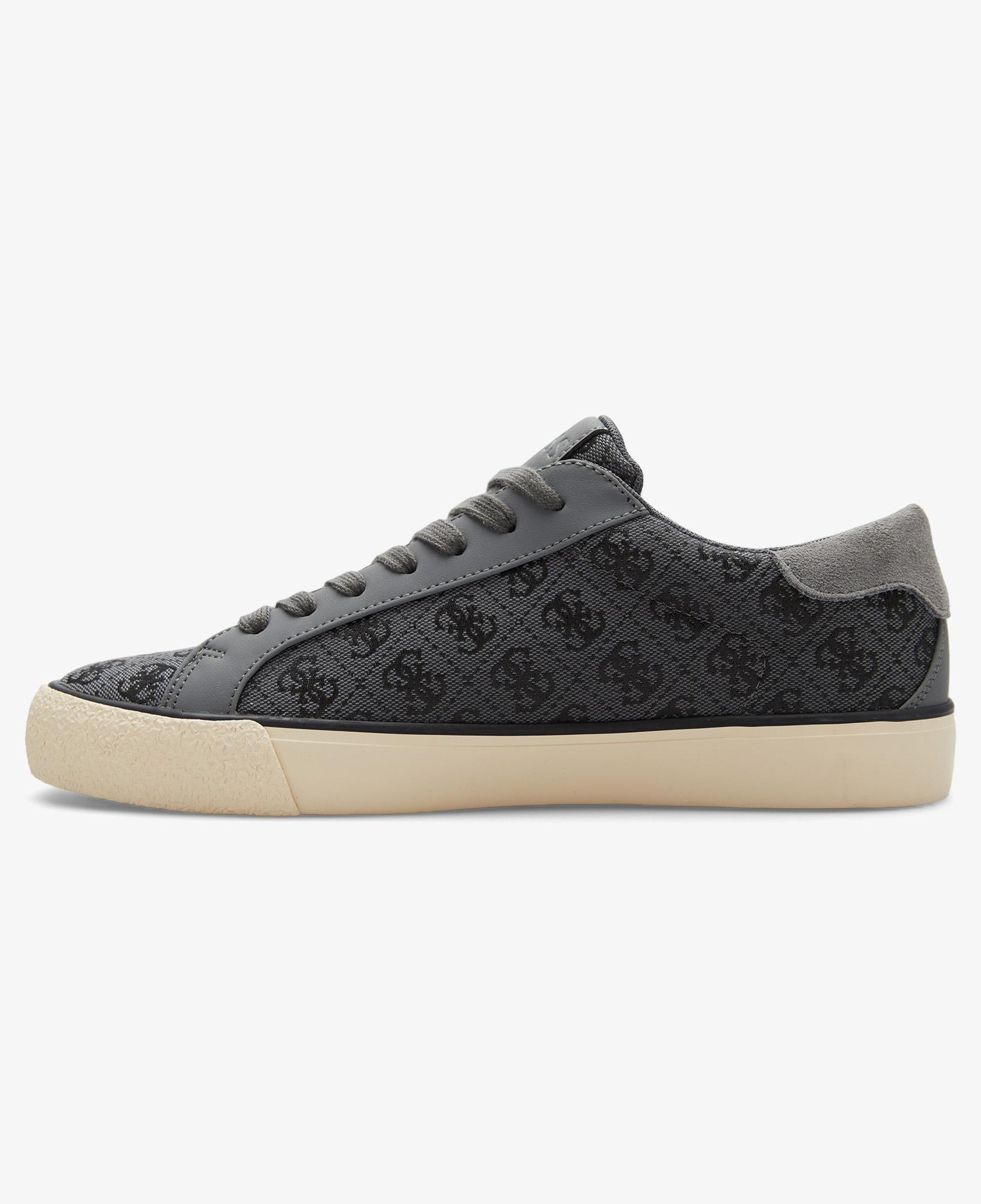 Guess Davor Deri Erkek Gri Sneaker