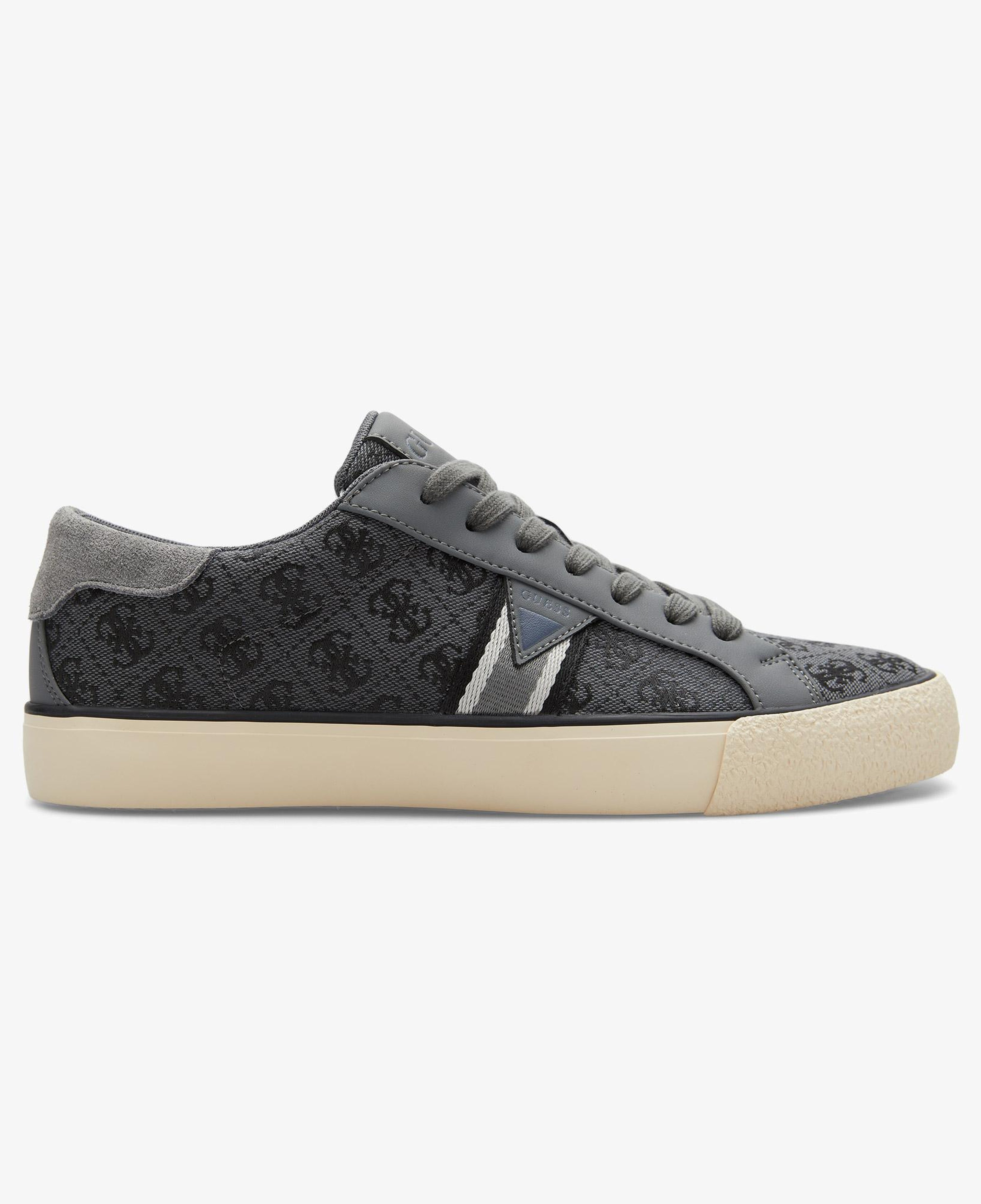Guess Davor Deri Erkek Gri Sneaker