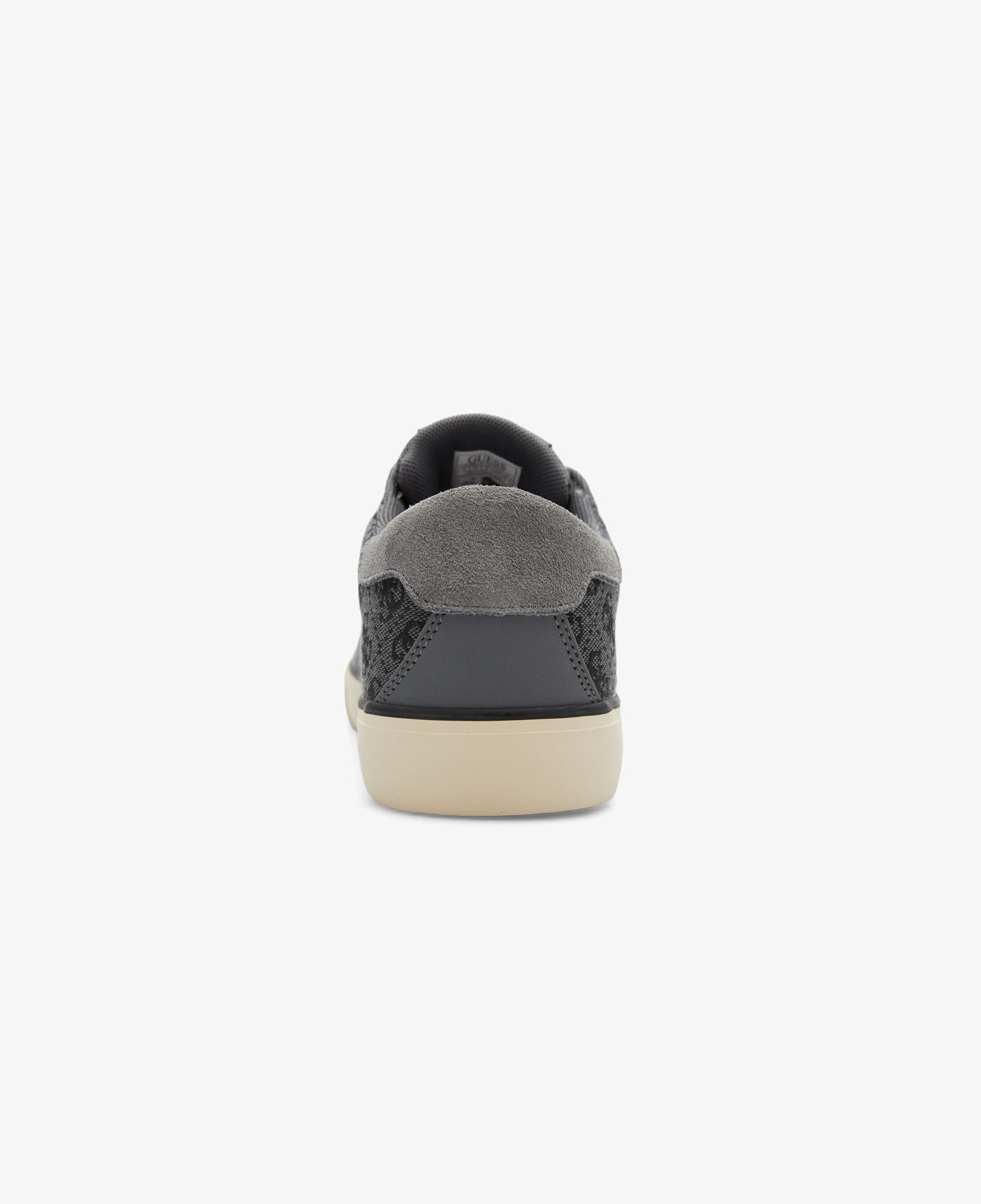 Guess Davor Deri Erkek Gri Sneaker