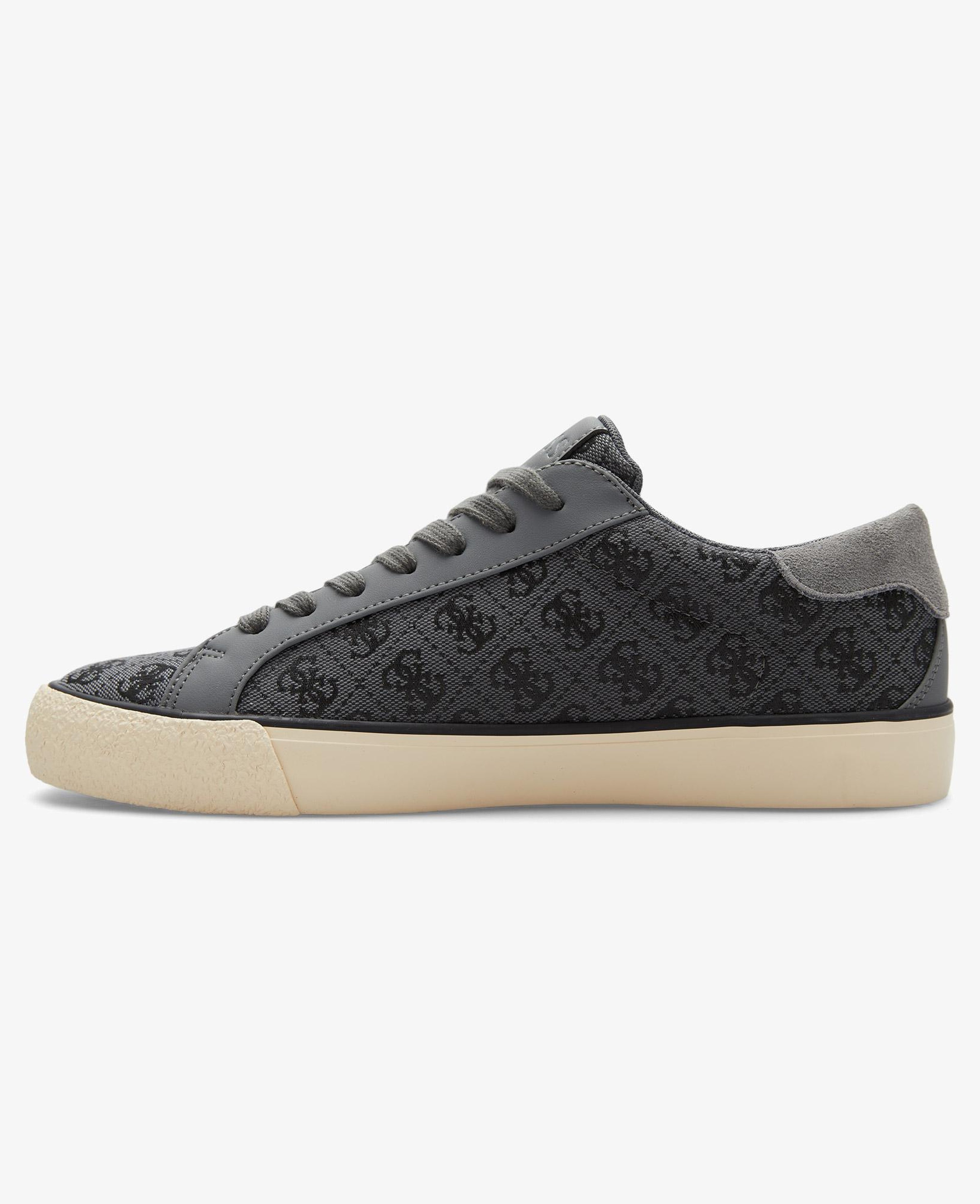 Guess Davor Deri Erkek Gri Sneaker