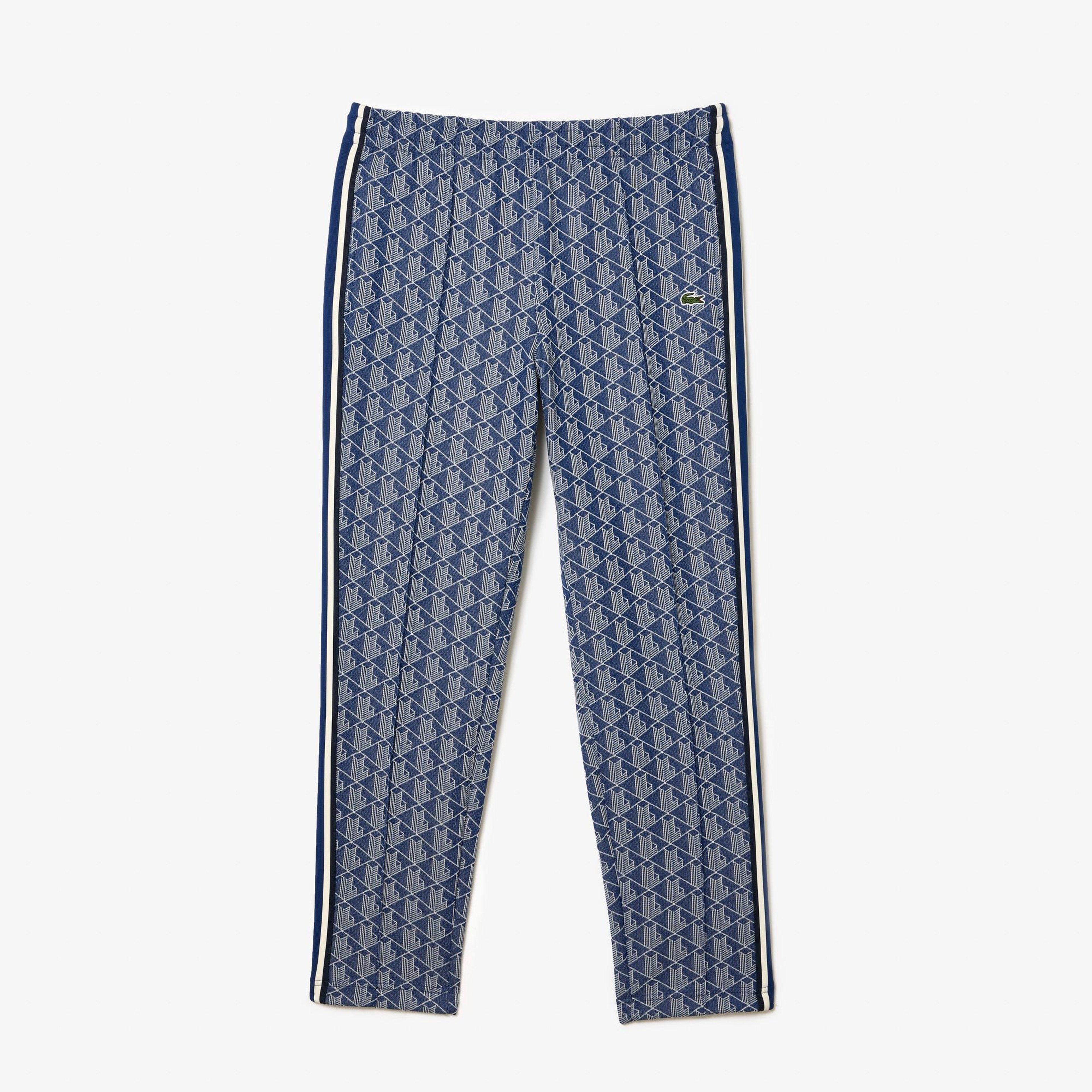 Lacoste Paris Erkek Regular Fit Monogram Lacivert Eşofman Altı