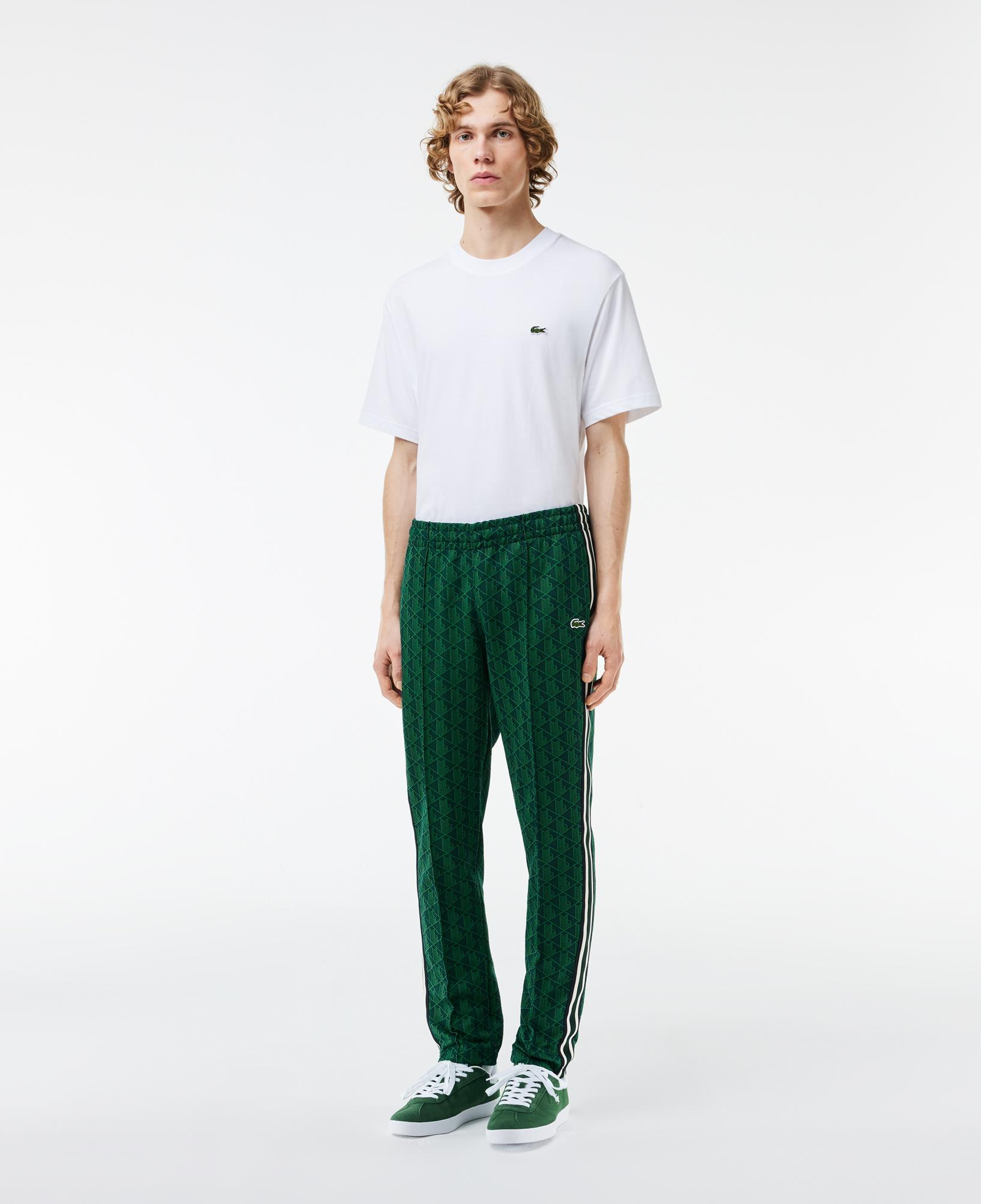 Paris Erkek Regular Fit Monogram Açık Kahverengi Eşofman Altı