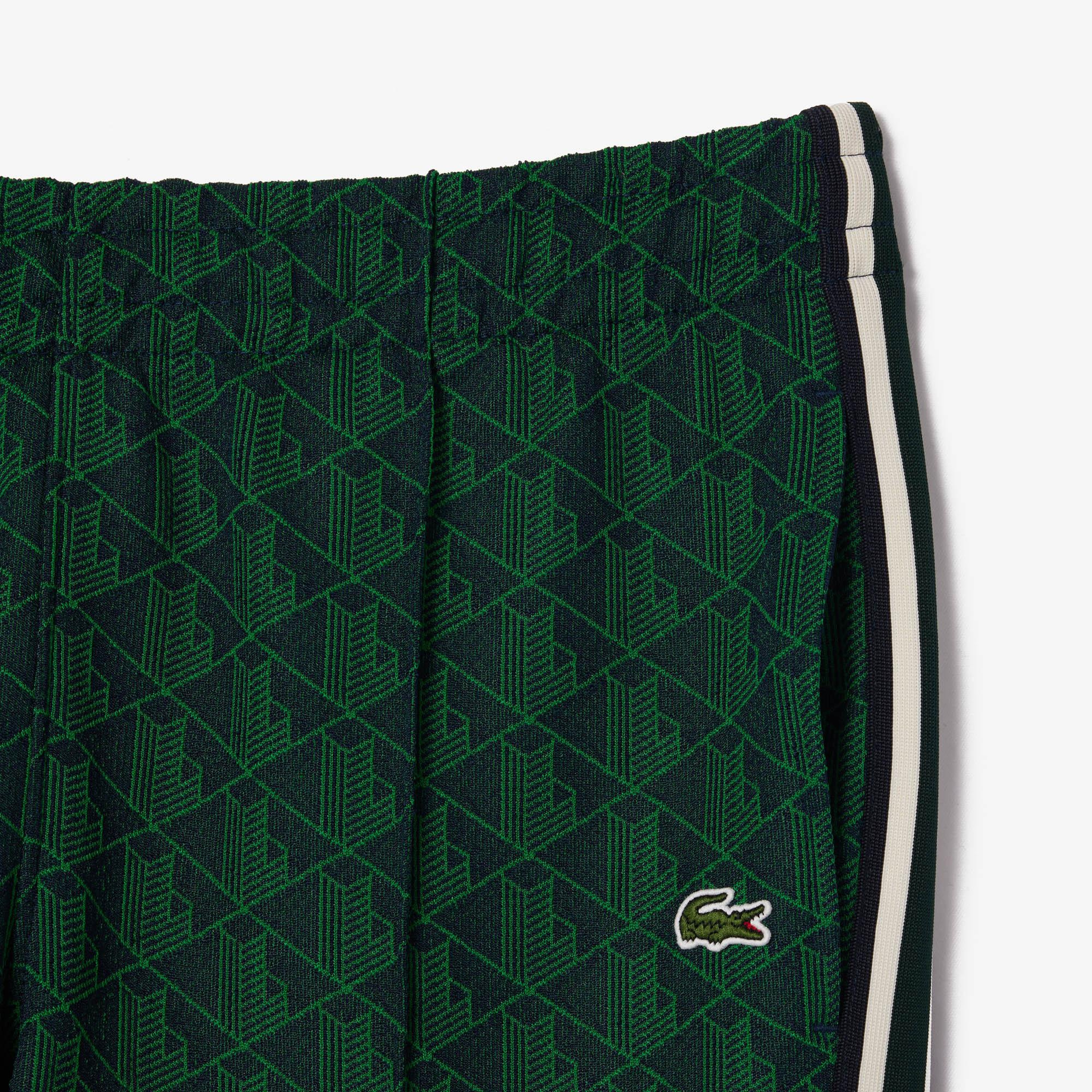 Paris Erkek Regular Fit Monogram Açık Kahverengi Eşofman Altı