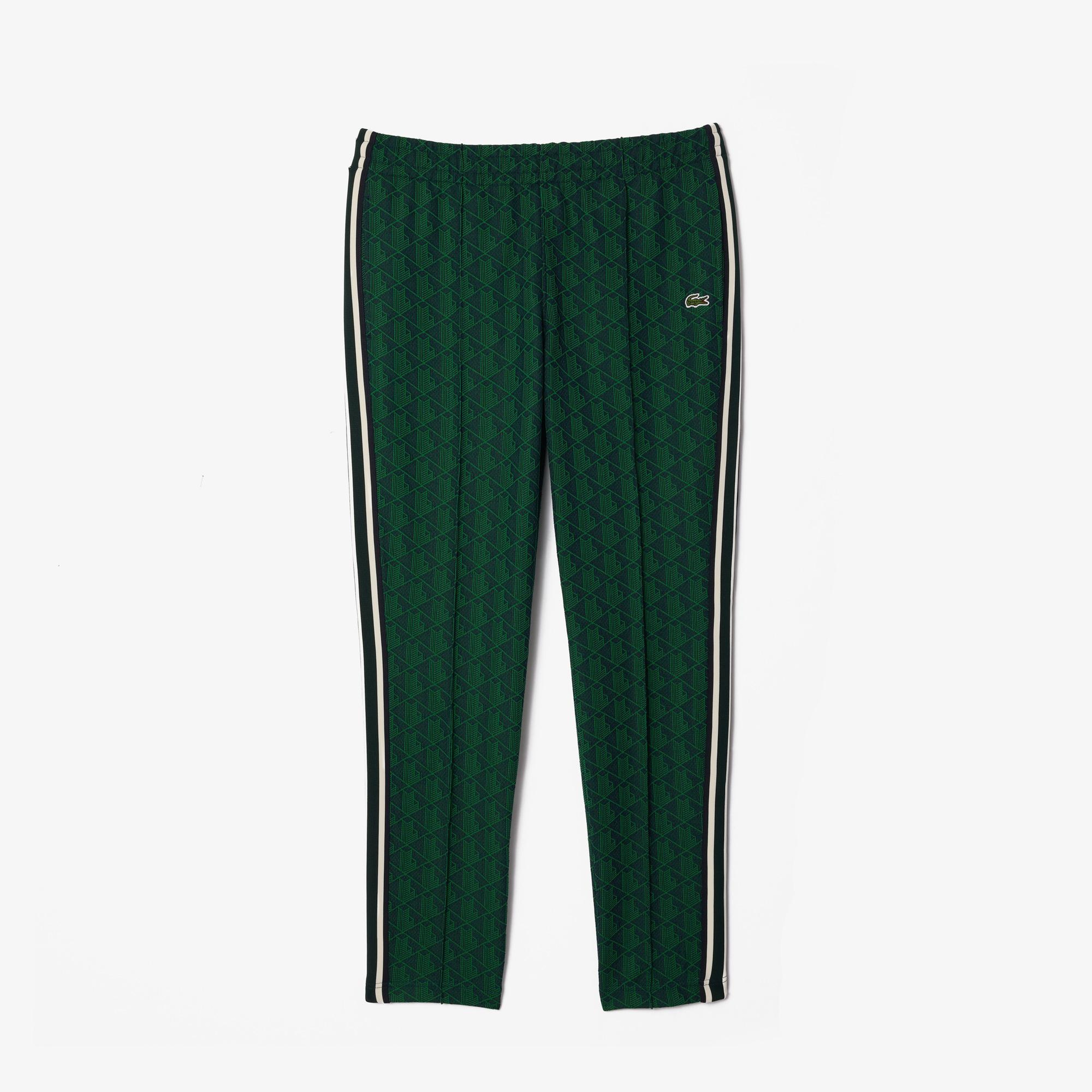 Paris Erkek Regular Fit Monogram Açık Kahverengi Eşofman Altı