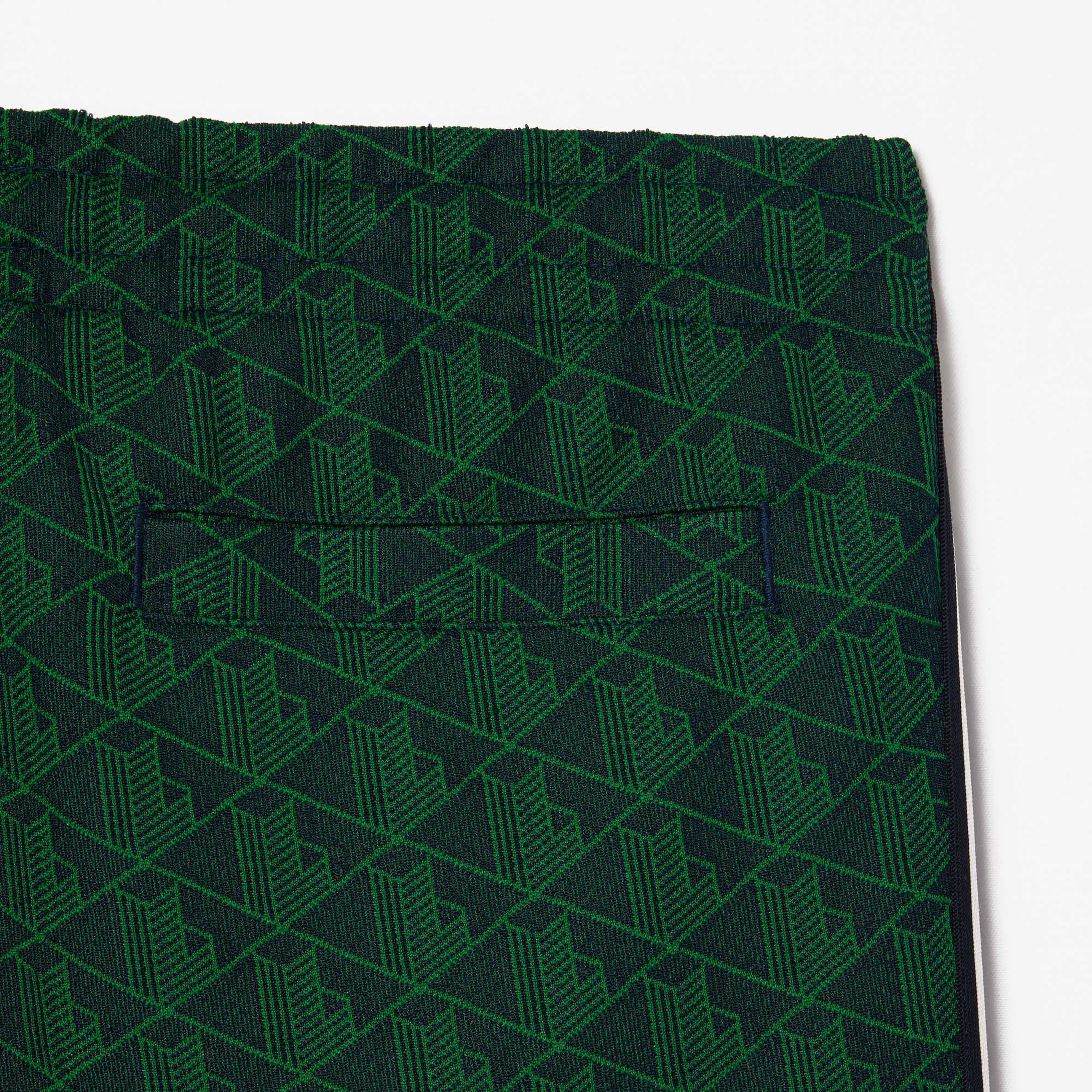 Paris Erkek Regular Fit Monogram Açık Kahverengi Eşofman Altı