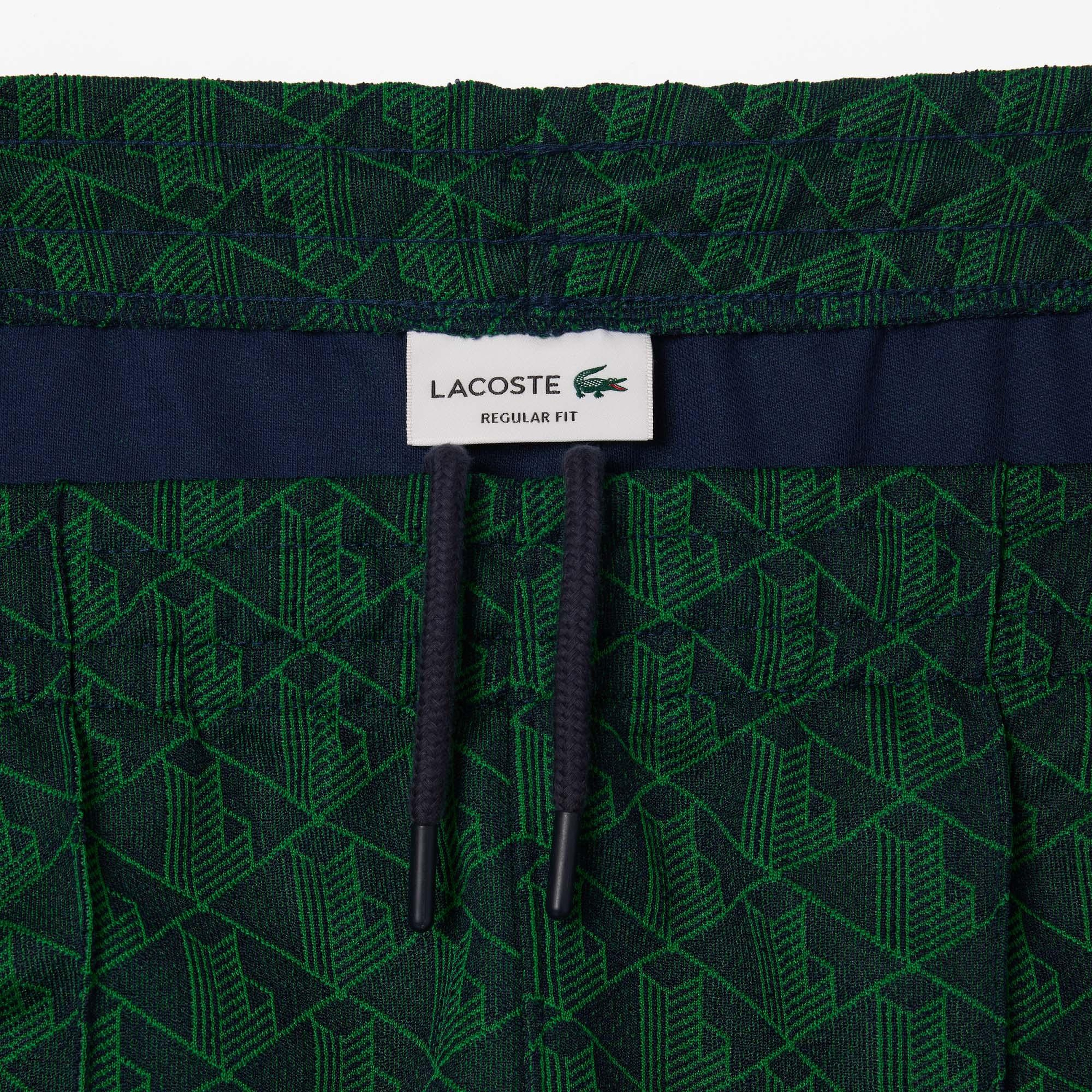 Paris Erkek Regular Fit Monogram Açık Kahverengi Eşofman Altı