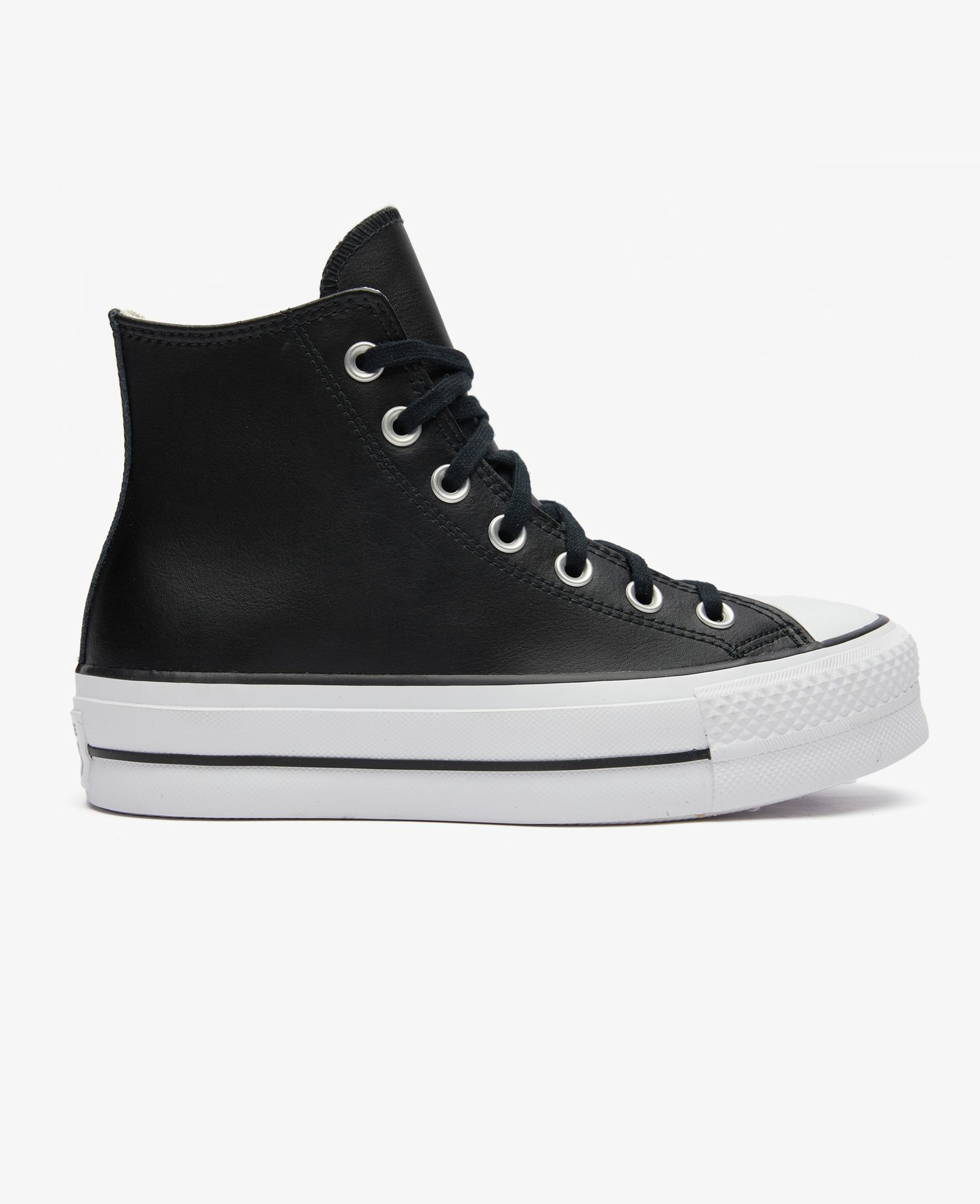 Converse Chuck Taylor All Star Kadın Siyah Deri Sneaker