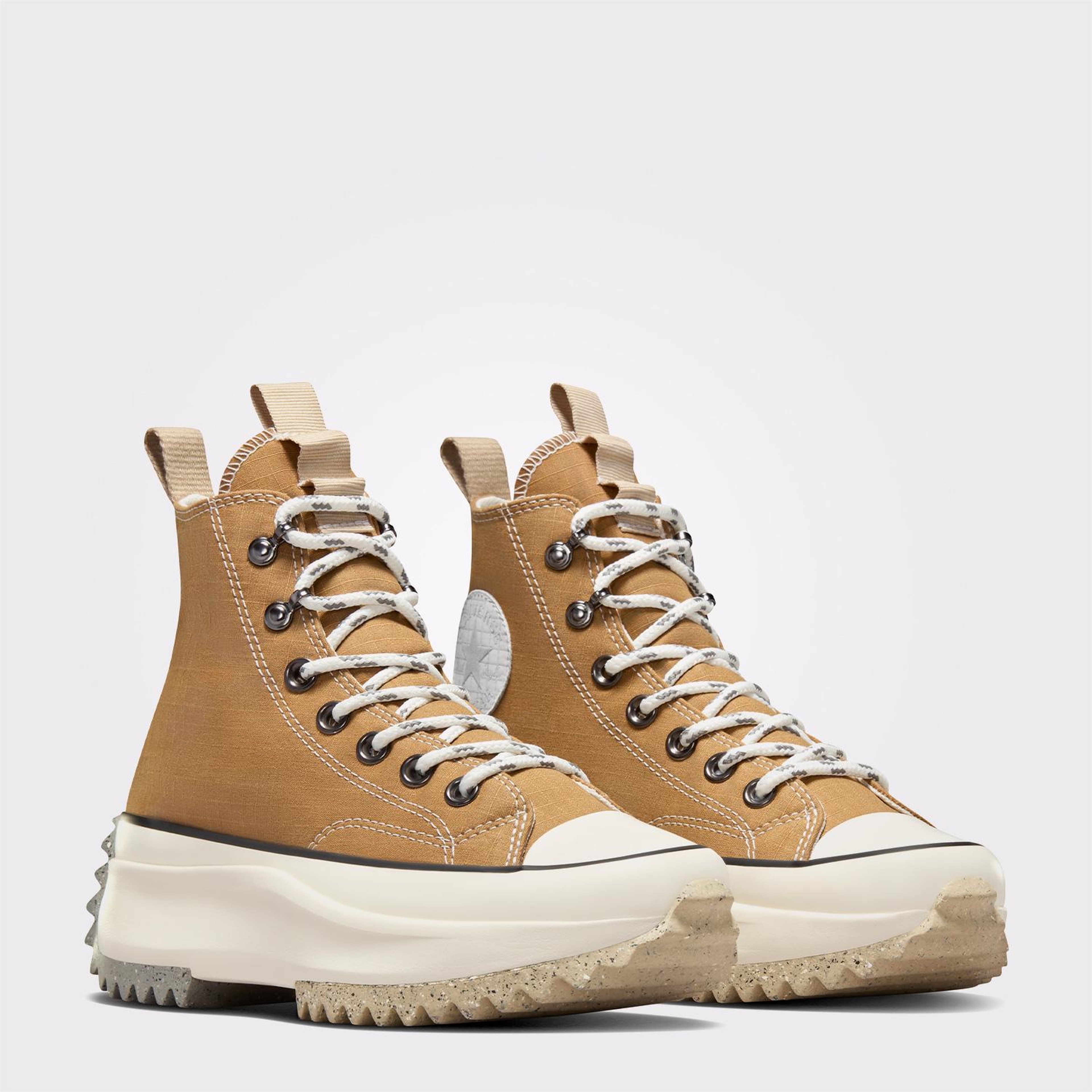 Converse Run Star Hike Grid Unisex Kahverengi Platform Sneaker