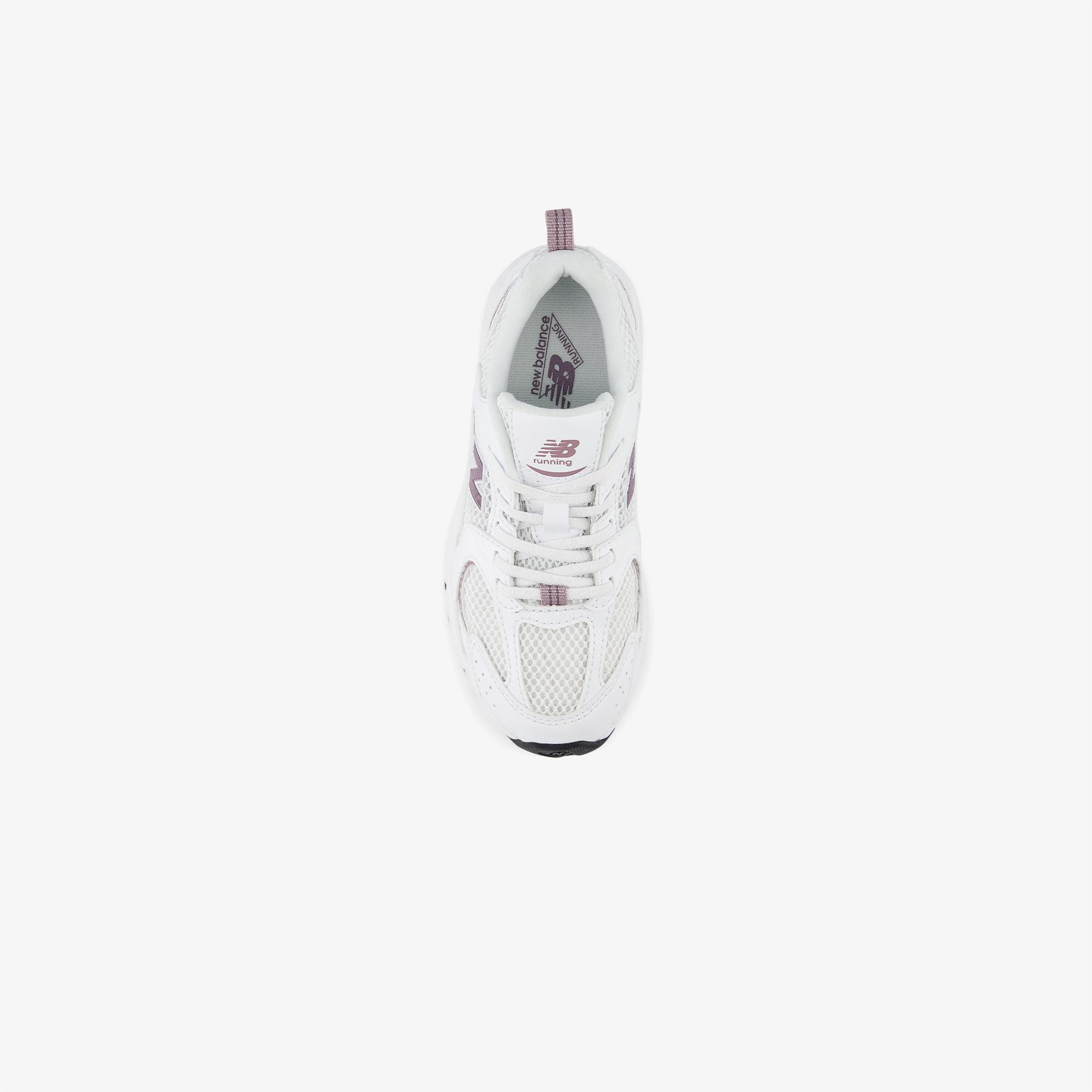 New Balance 530 Bungee Çocuk Bordo Beyaz Spor Ayakkabı