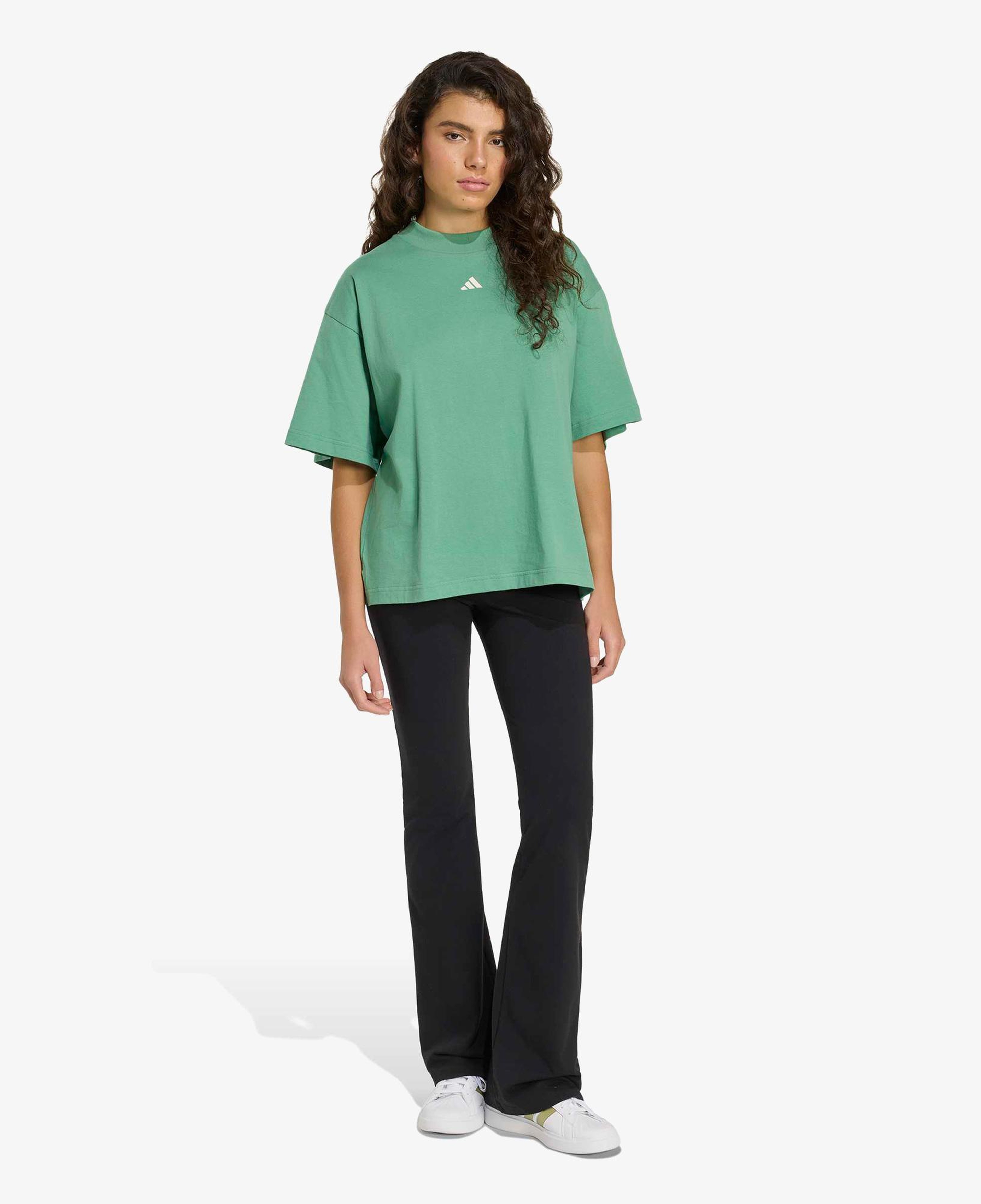adidas 3Ss Gfx Kadın Yeşil T-Shirt