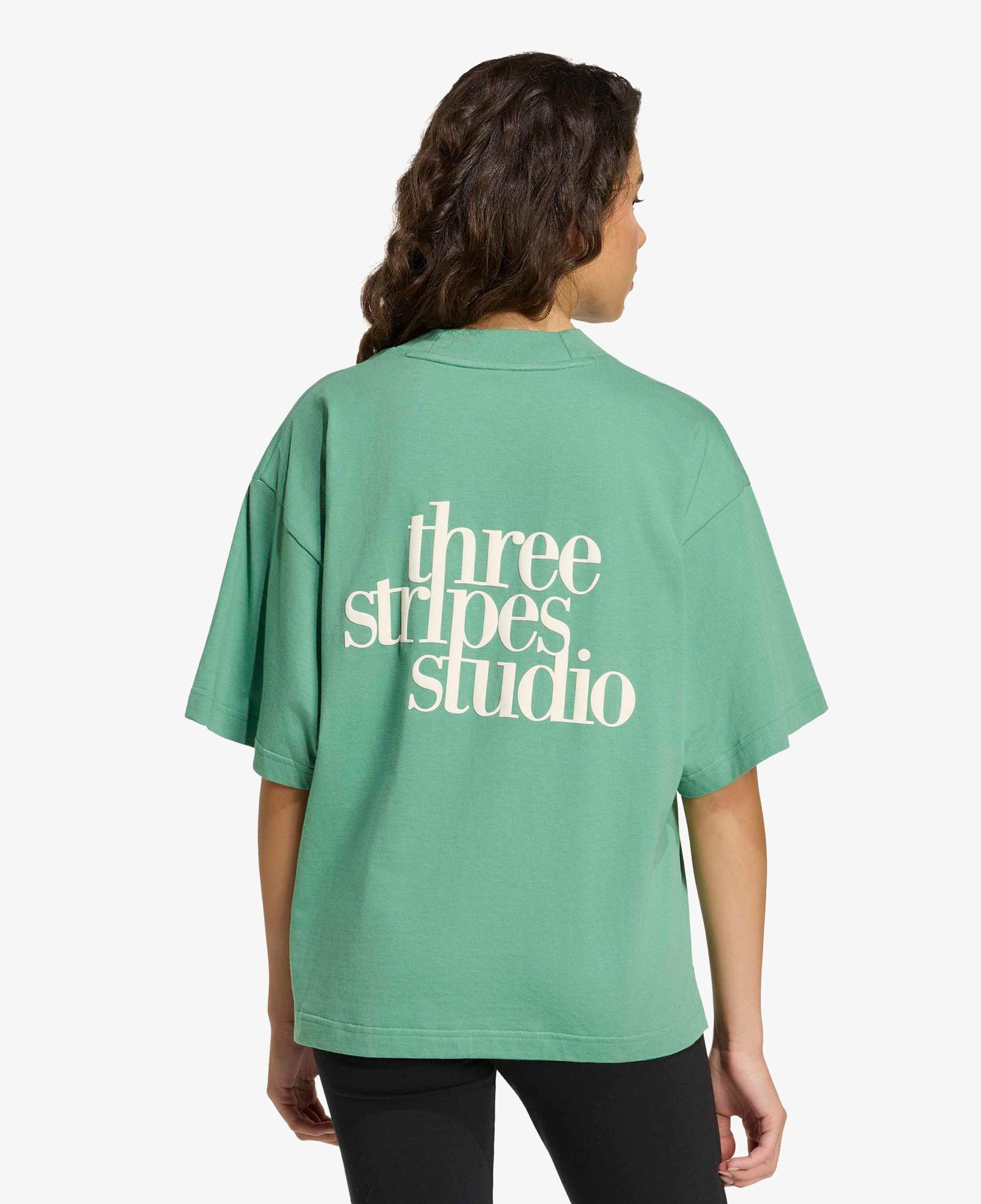 adidas Studio Boyfriend Kadın Yeşil T-Shirt