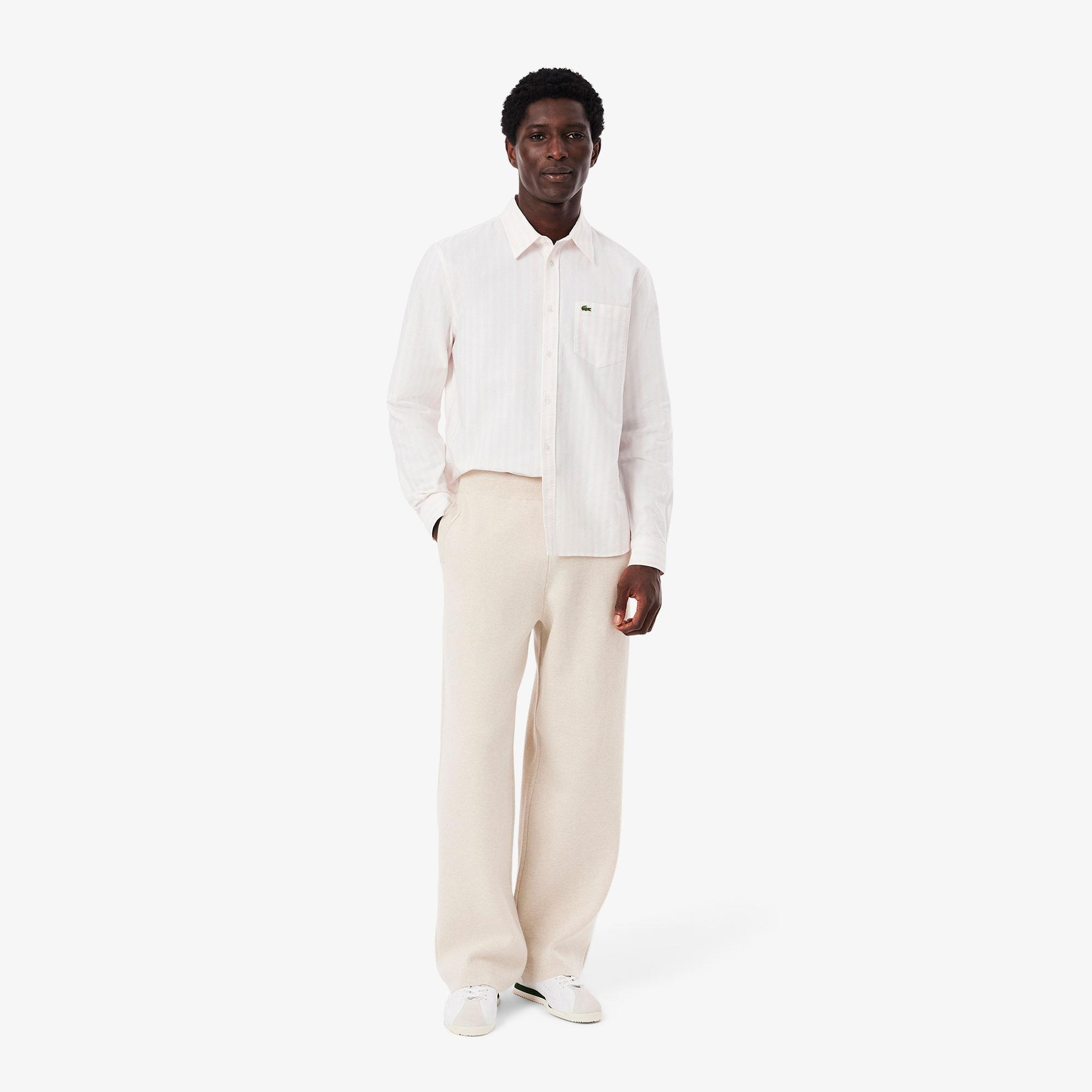 Erkek Loose Fit Bej Eşofman Altı