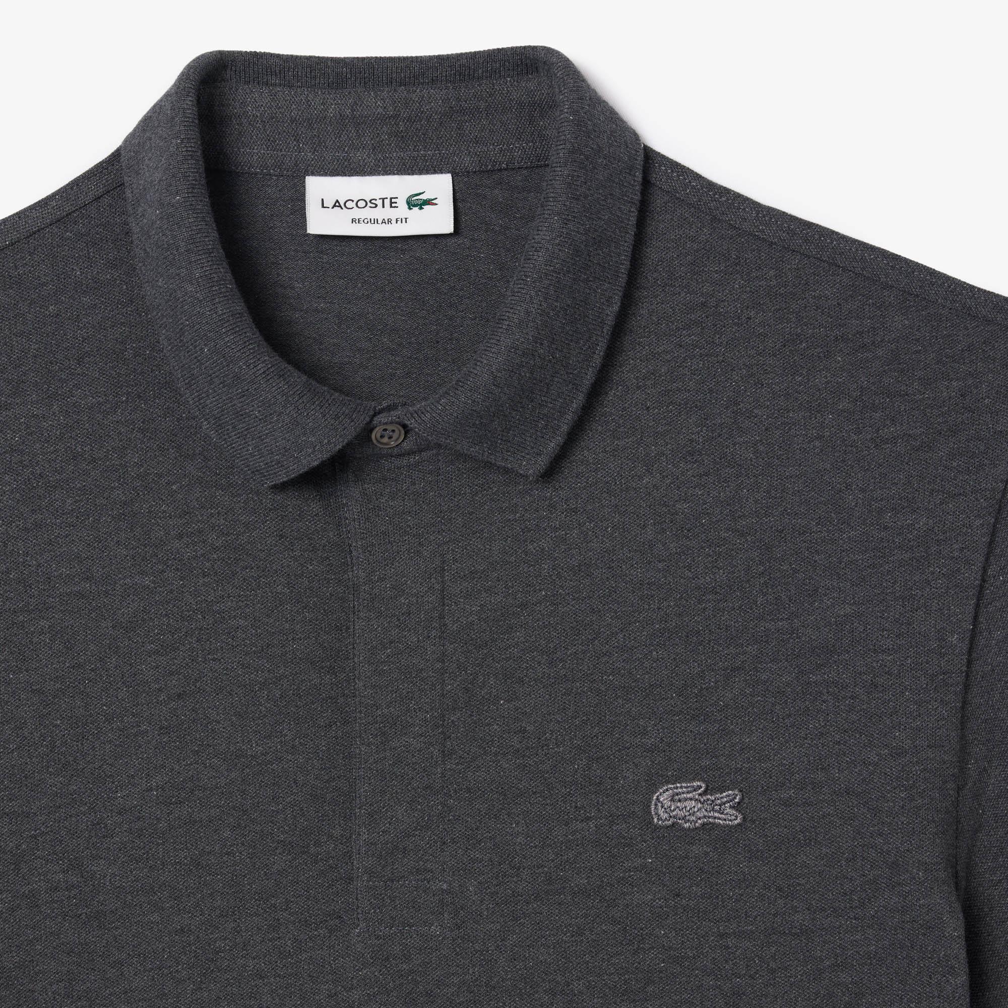 Lacoste Paris Erkek Regular Fit Gri Polo