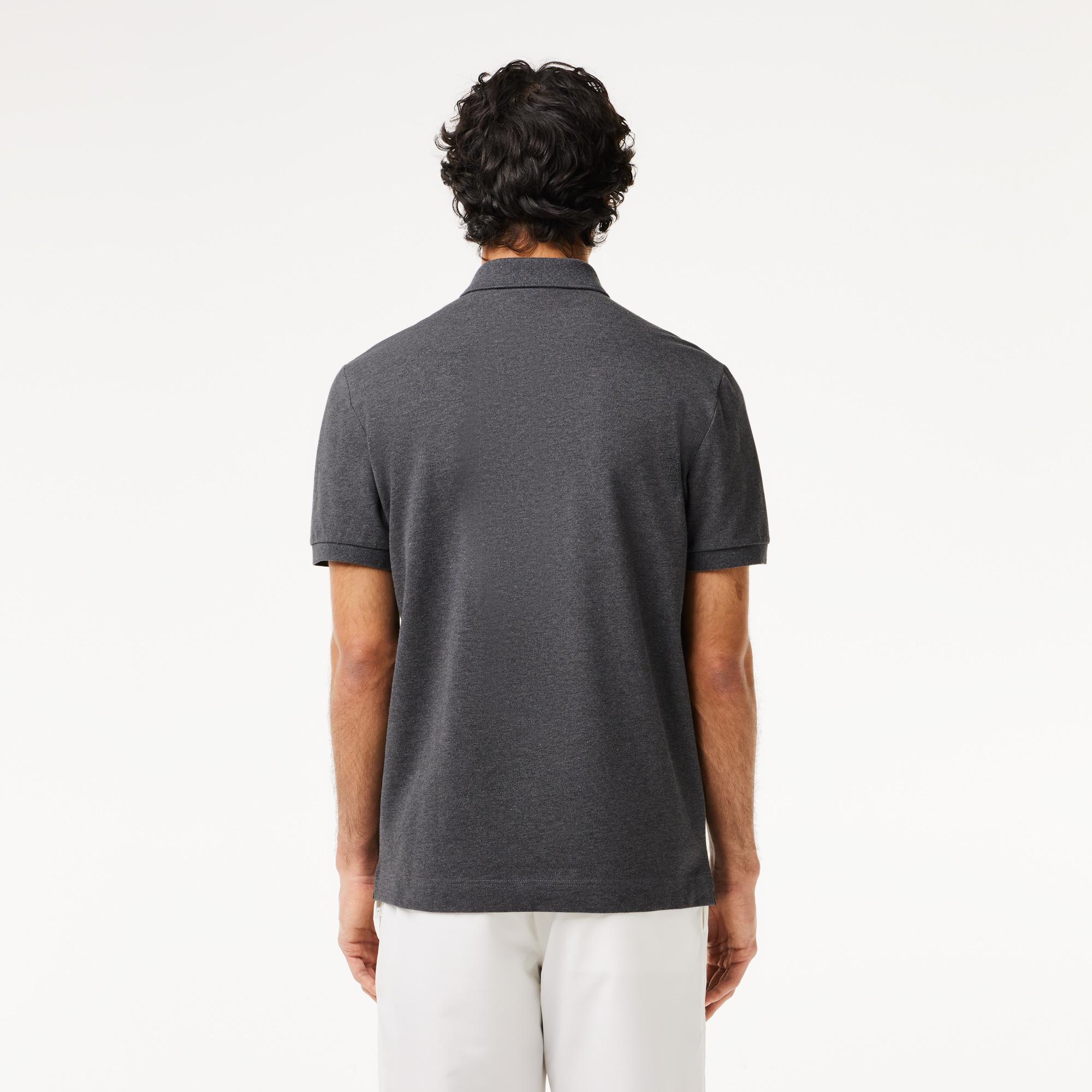 Lacoste Paris Erkek Regular Fit Gri Polo