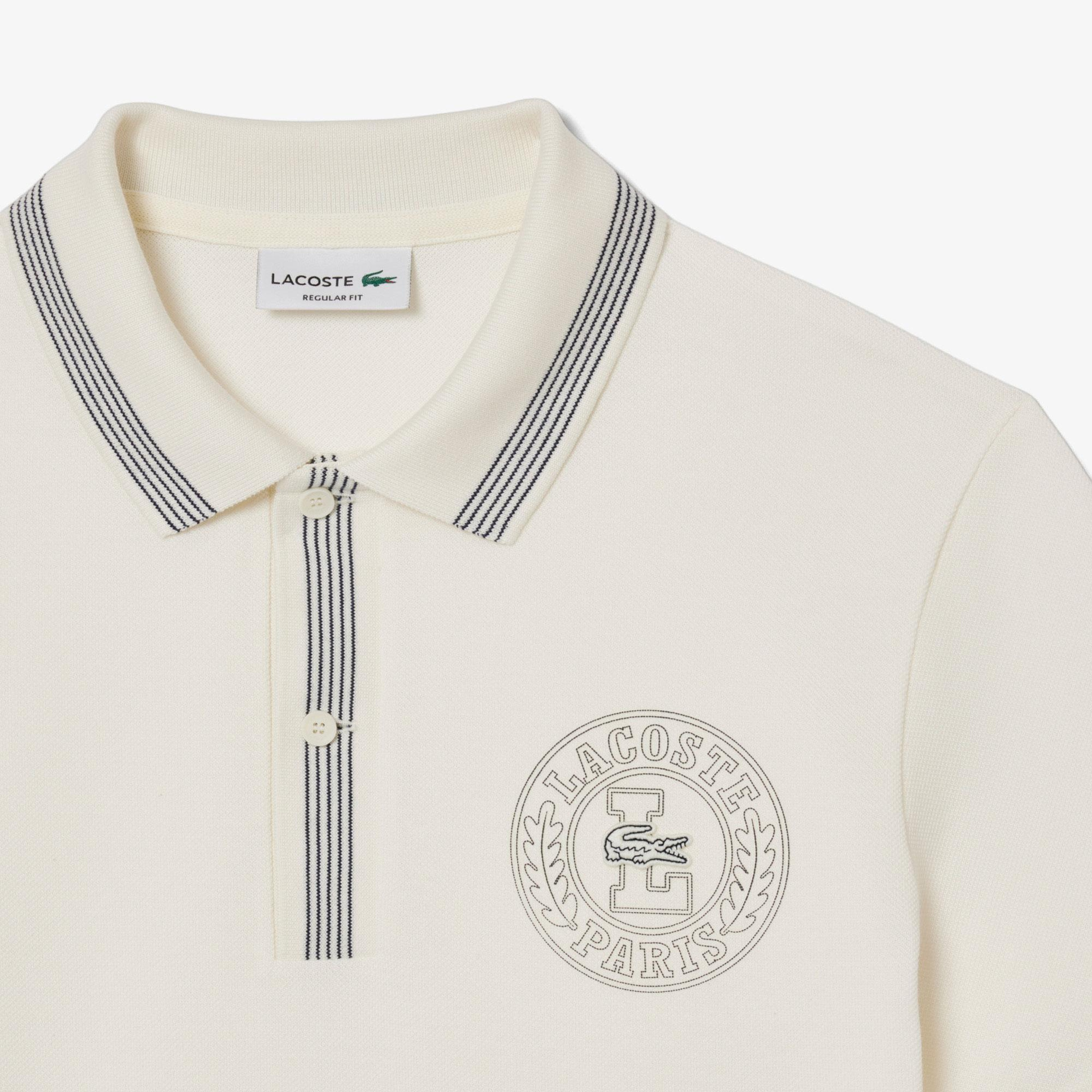 Lacoste L.12.12 Erkek Regular Fit Krem Polo