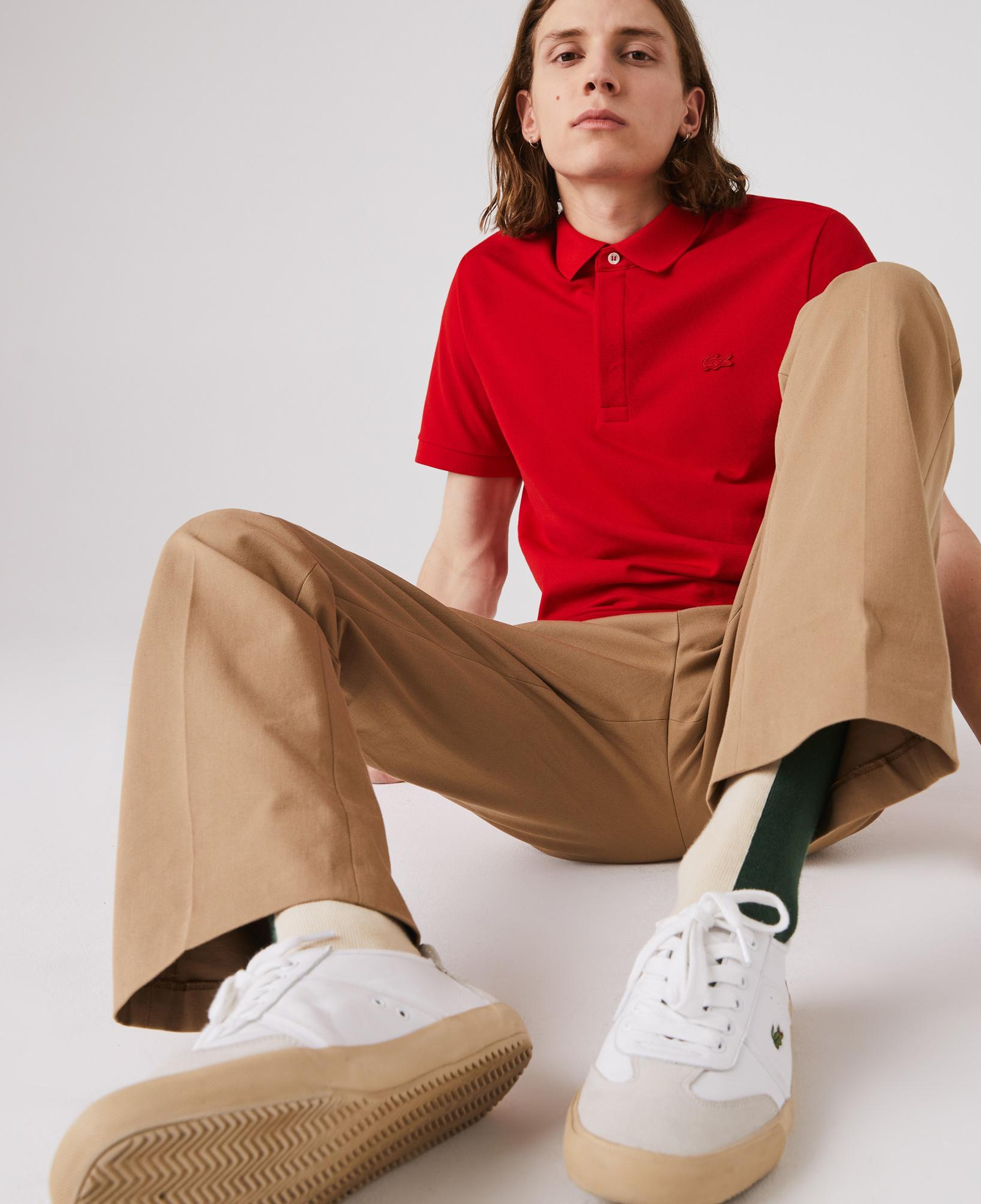 Lacoste Erkek Regular Fit Paris Kırmızı Polo