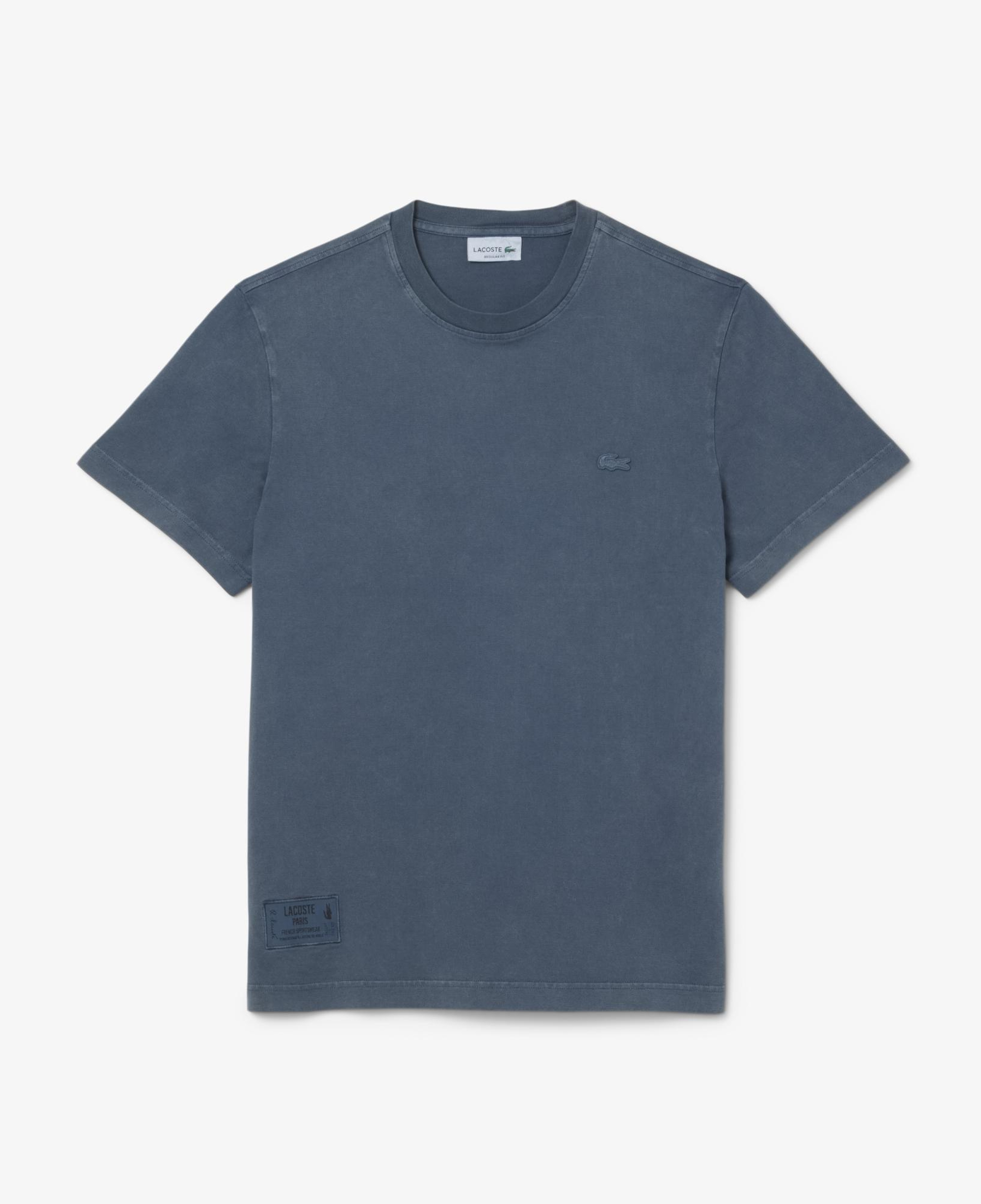 Lacoste Erkek Regular Fit Bisiklet Yaka Lacivert T-Shirt