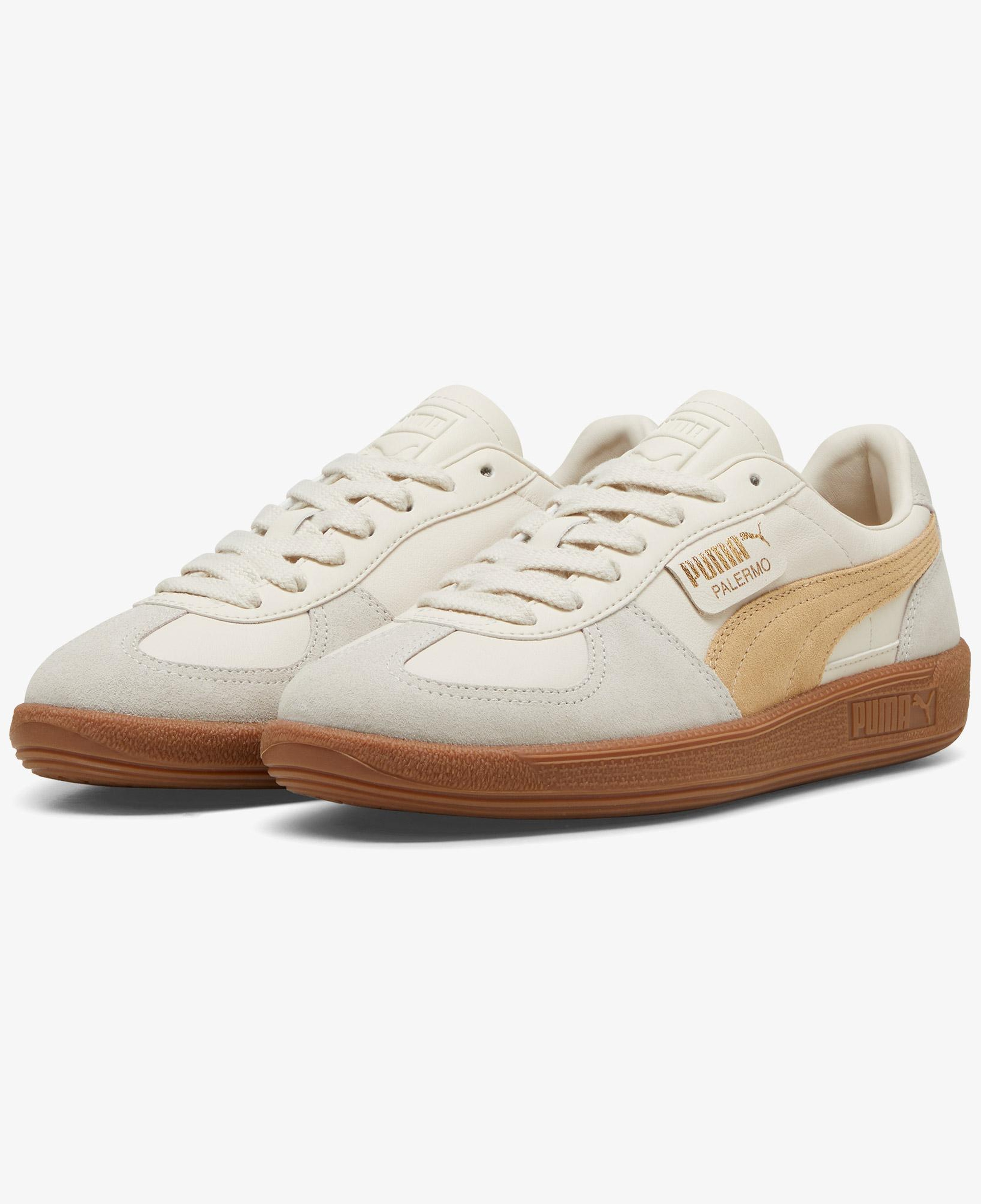 Puma Palermo Leather Unisex Beyaz Spor Ayakkabı