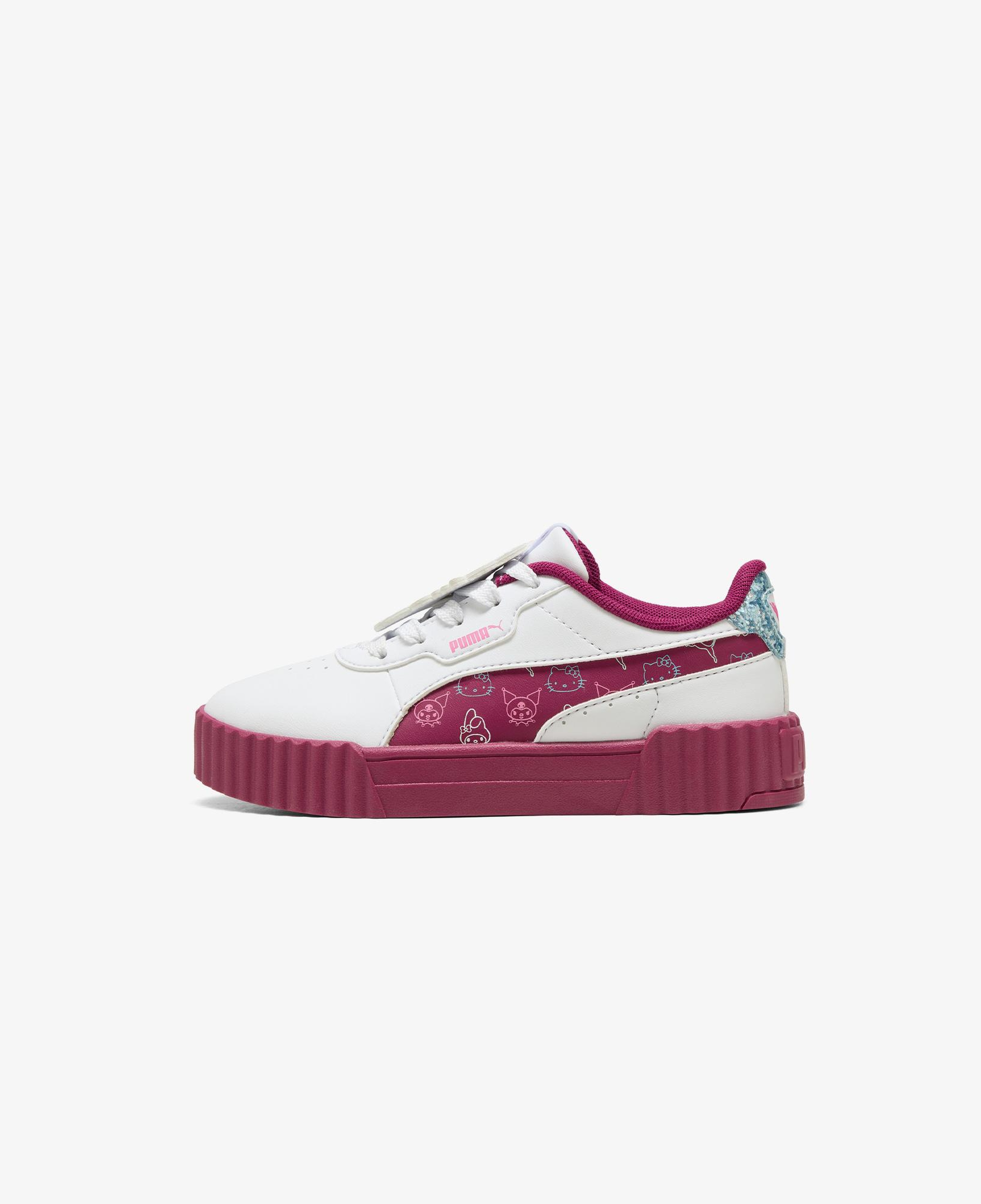 Puma Carina 3.0 Hello Kitty & Friends Çocuk Beyaz Spor Ayakkabı