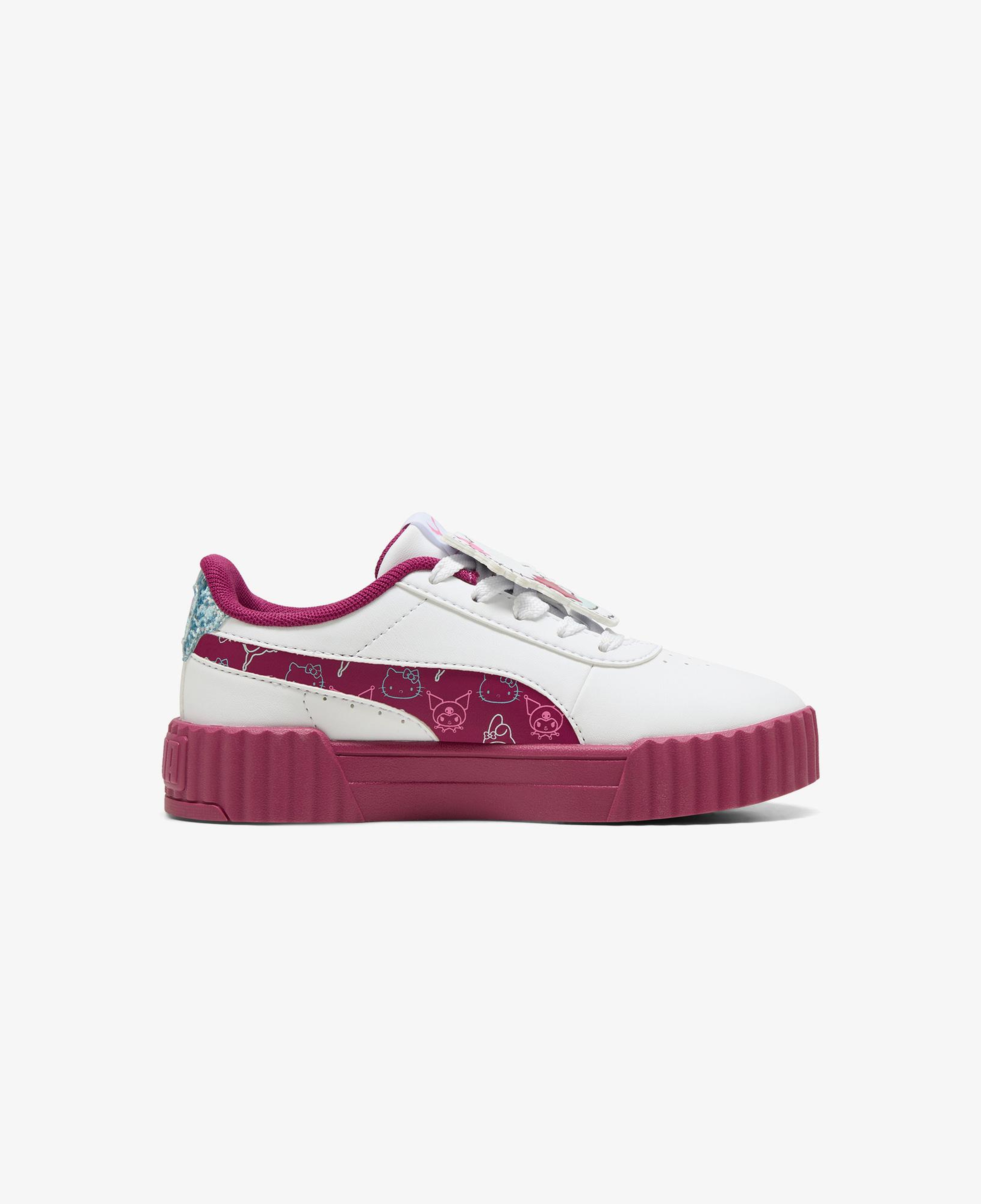 Puma Carina 3.0 Hello Kitty & Friends Çocuk Beyaz Spor Ayakkabı