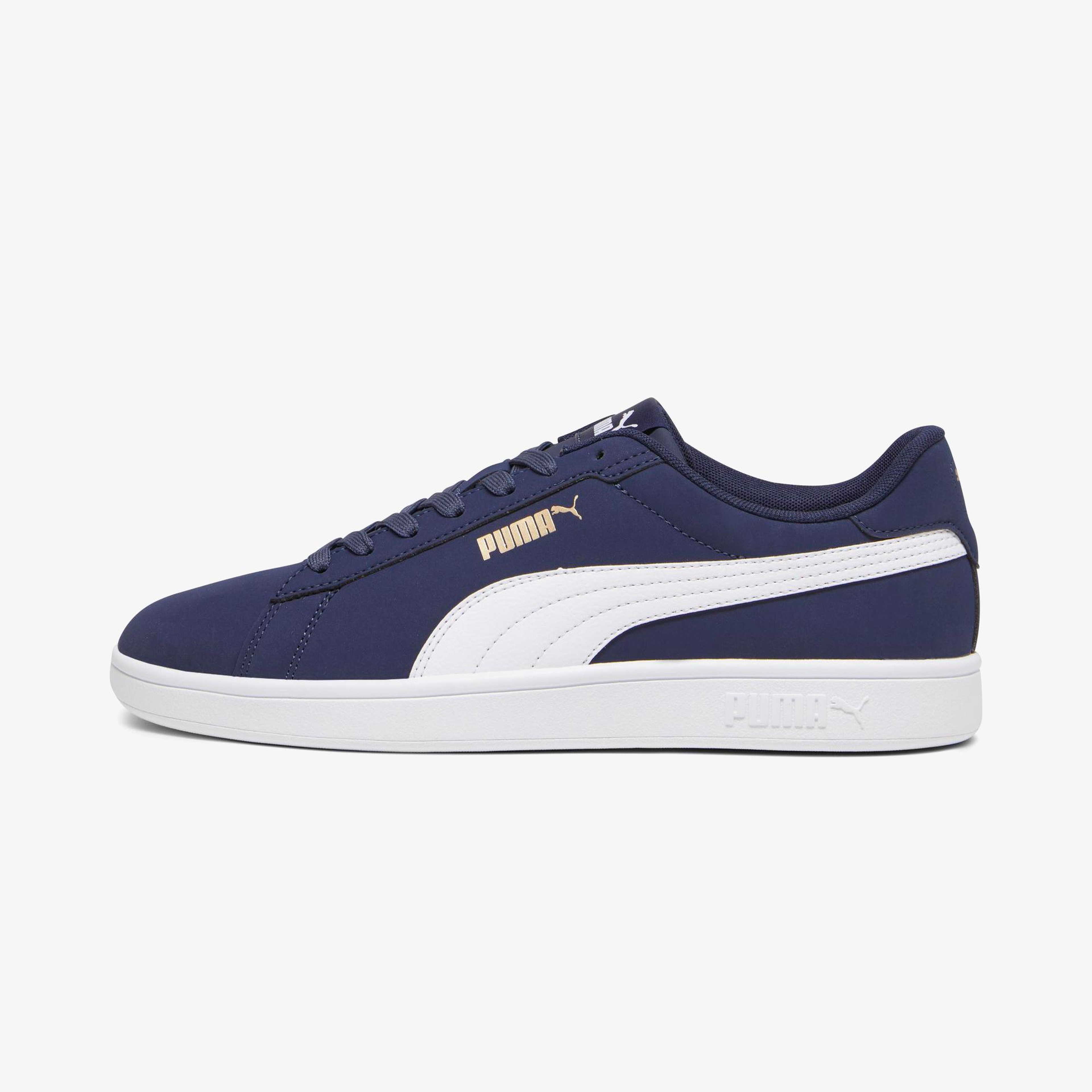 Puma  Smash 3.0 Buck Erkek Lacivert Spor Ayakkabı