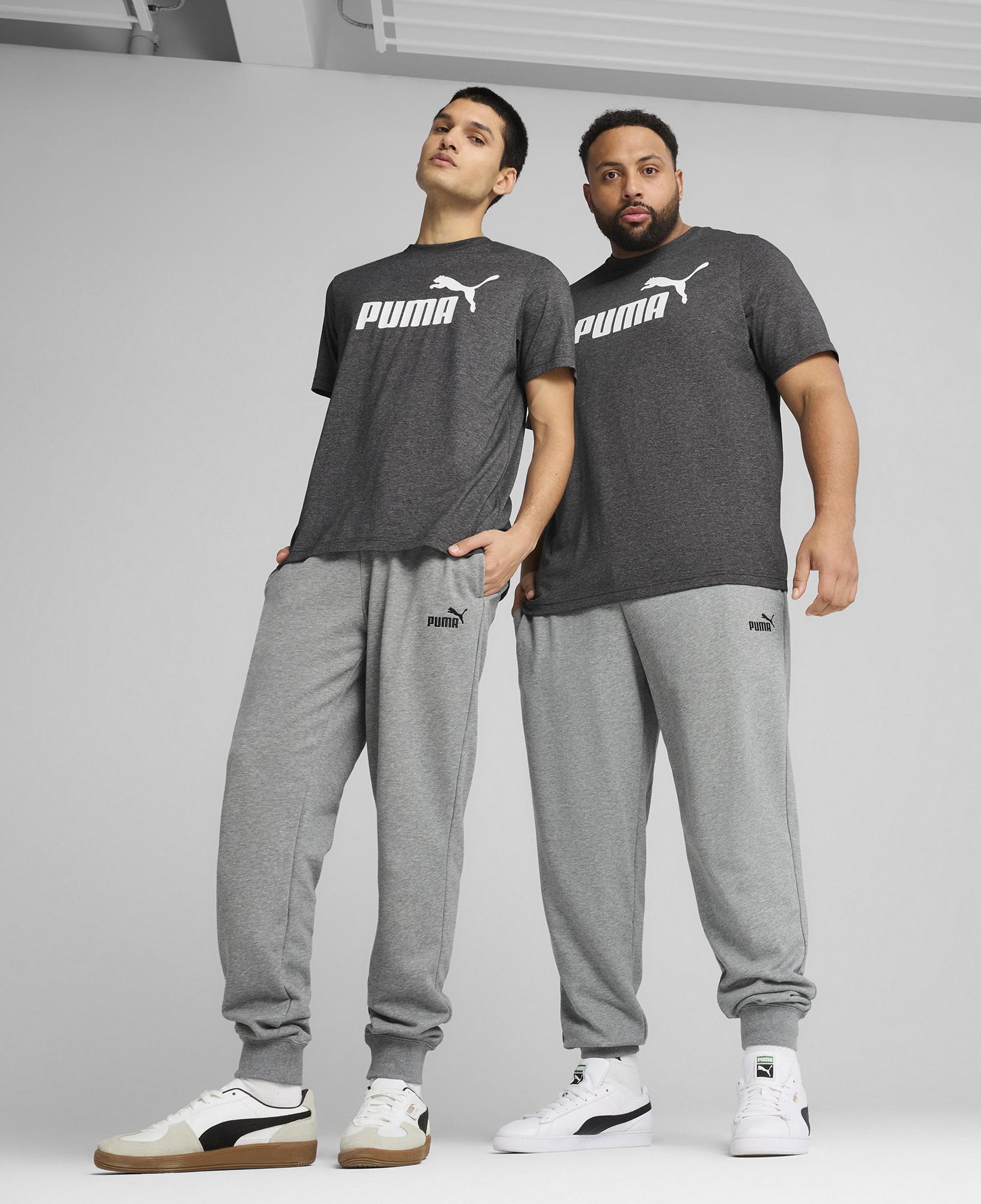 Puma Essentials No 1 Logo Erkek Gri Eşofman Altı