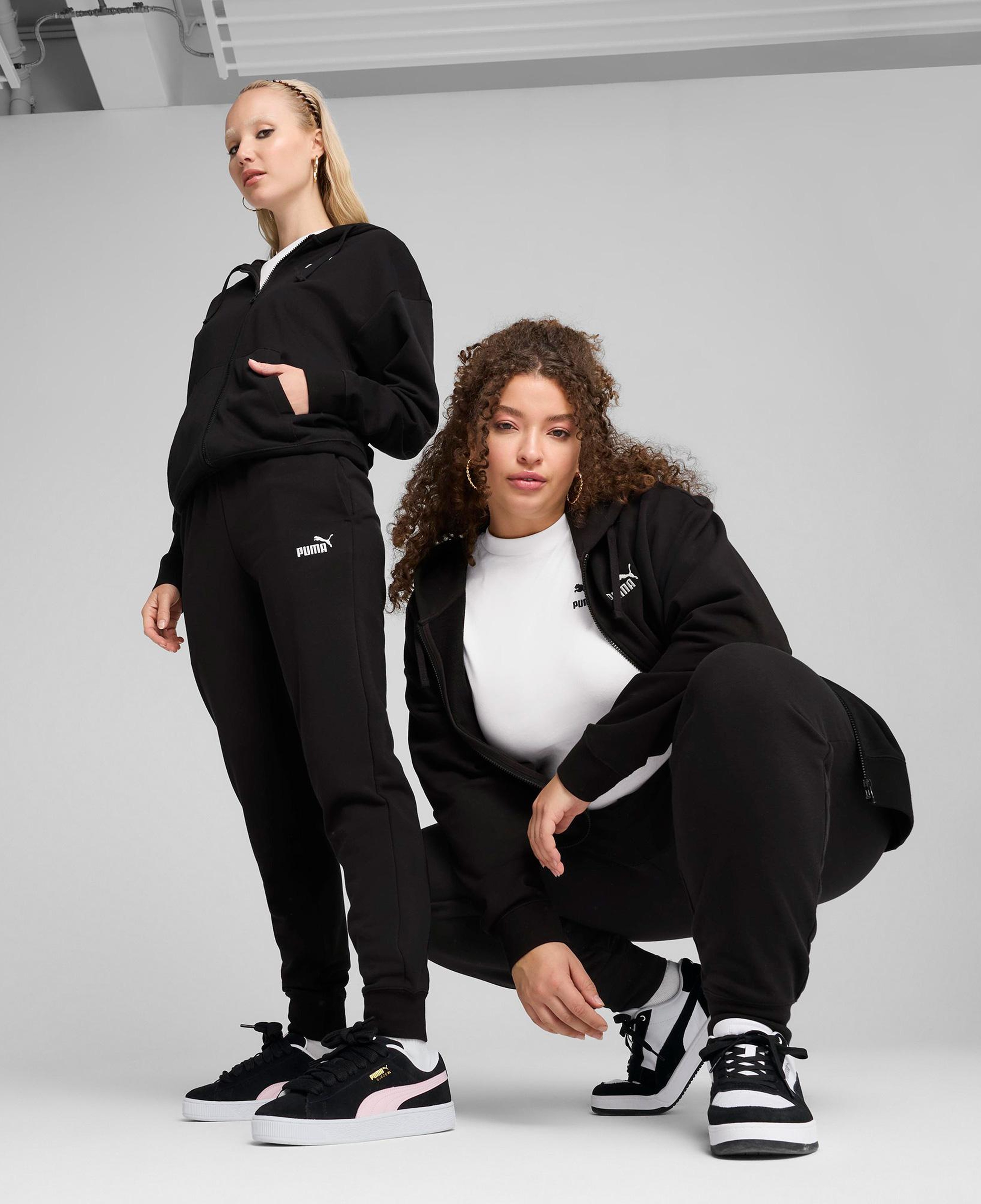 Puma Ess No. 1 Logo Kadın Siyah Eşofman Altı