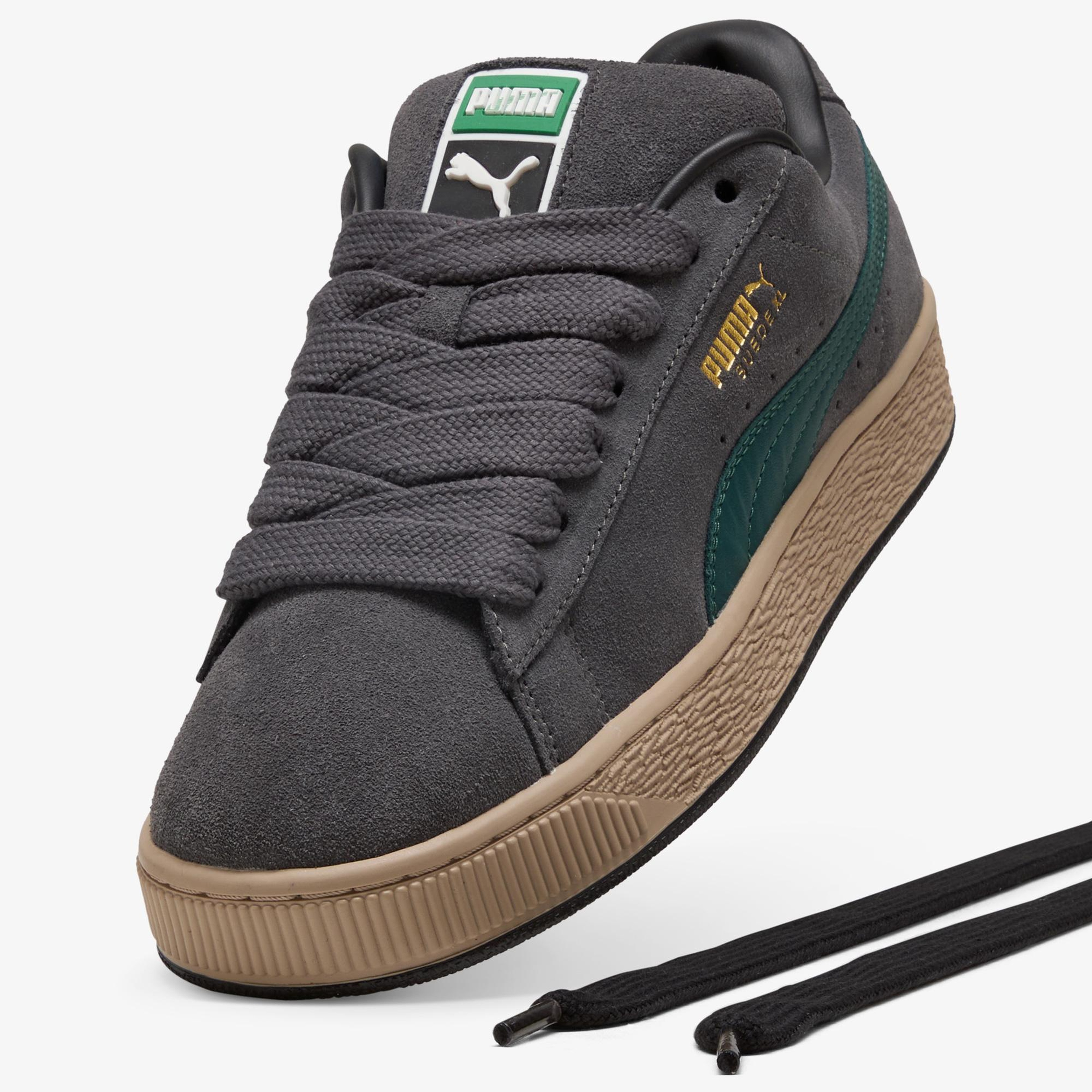 Puma Suede XL Unisex Gri Spor Ayakkabı