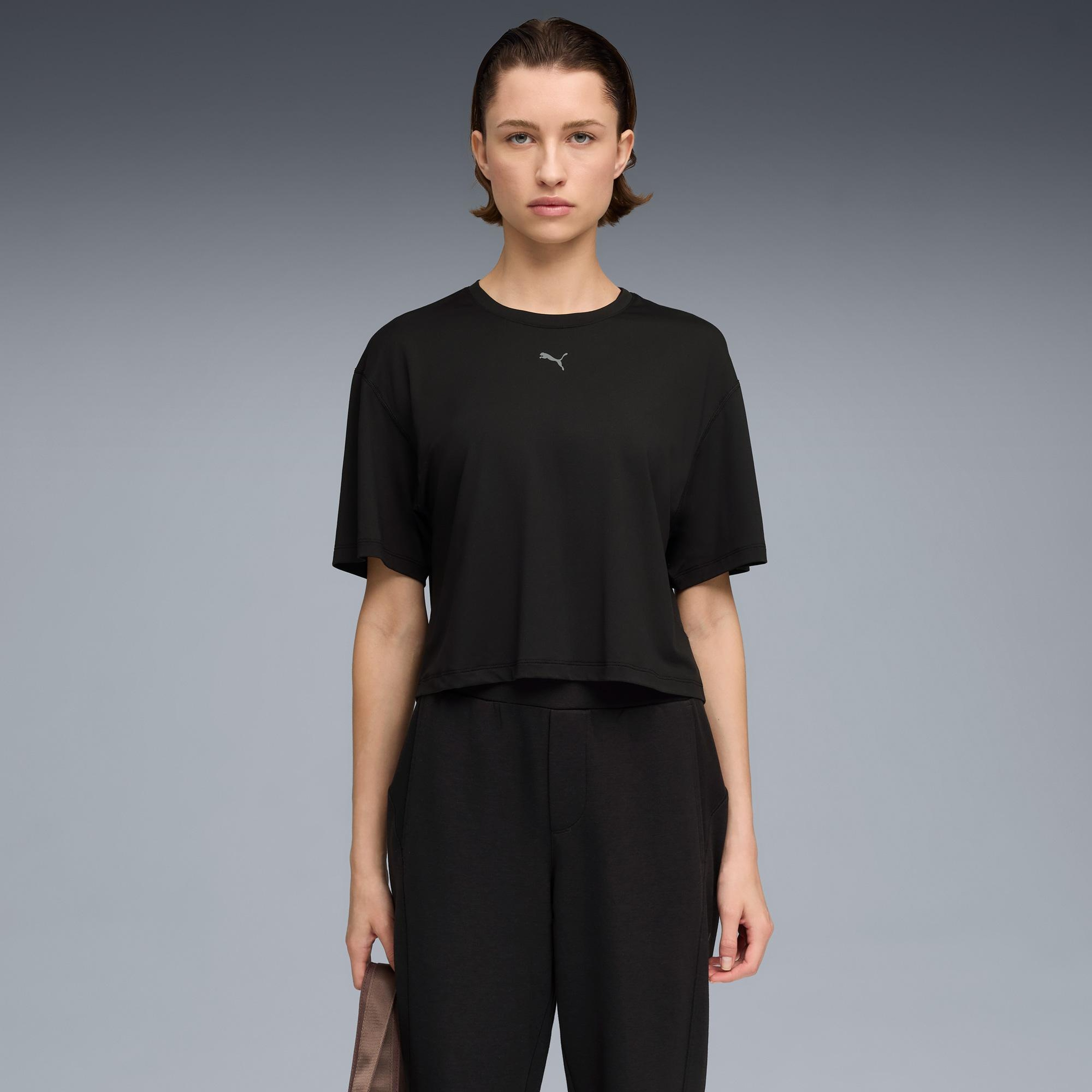 Puma Cloudspun Kadın Siyah T-Shirt