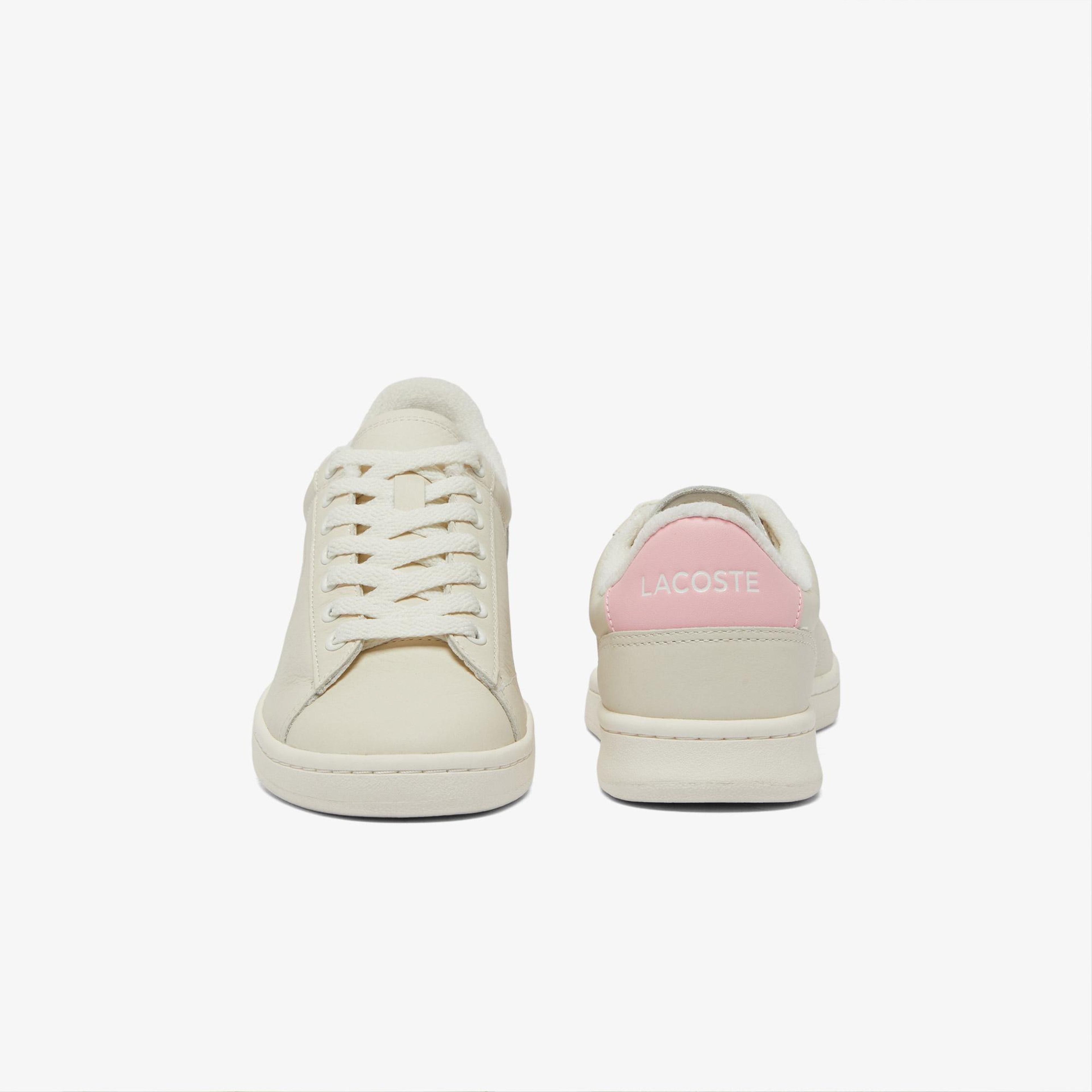 Lacoste Carnaby Set Kadın Krem Spor Ayakkabı