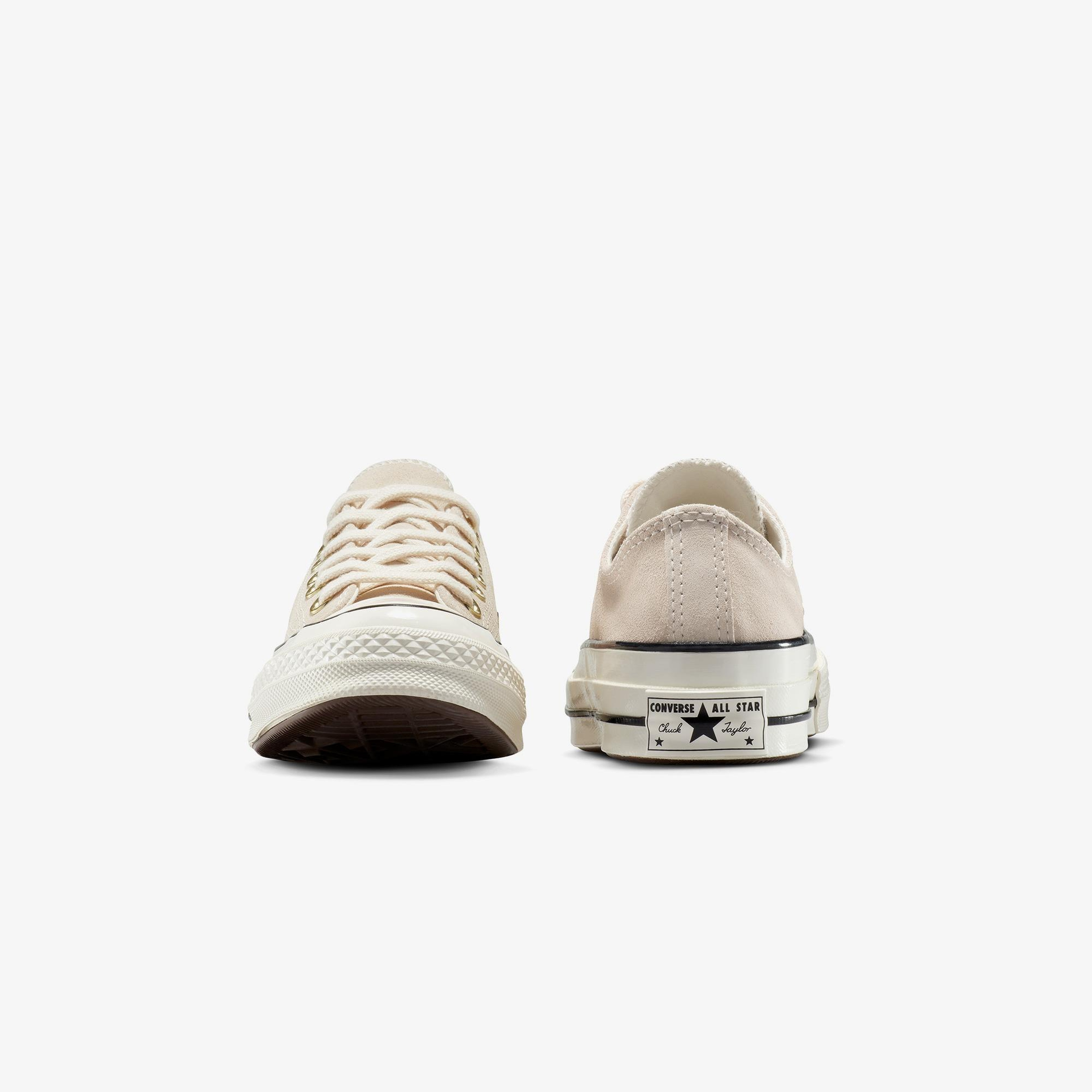 Converse Chuck 70 Suede Unisex Krem Sneaker
