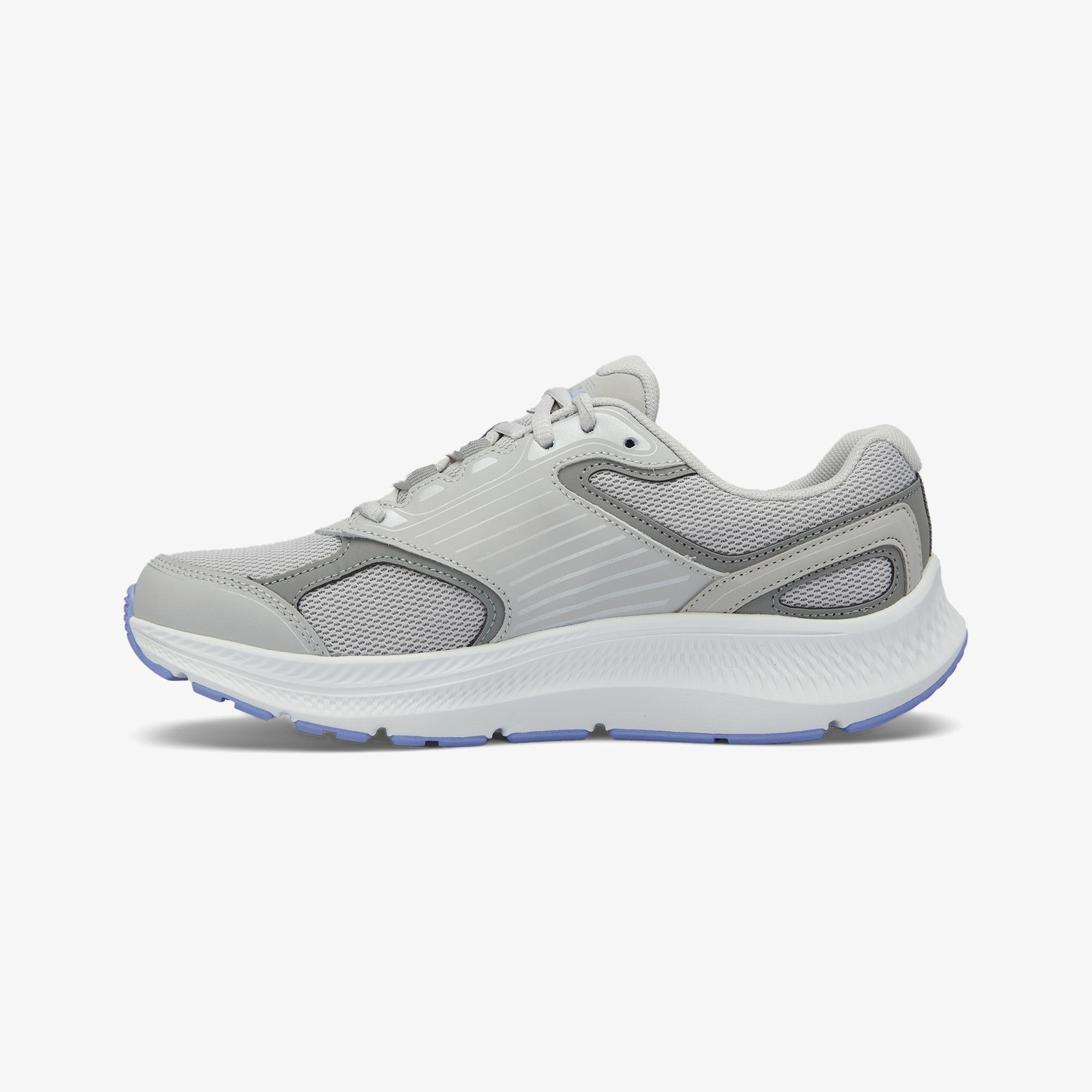 Skechers Go Run Consistent Kadın Gri/Mor Spor Ayakkabı