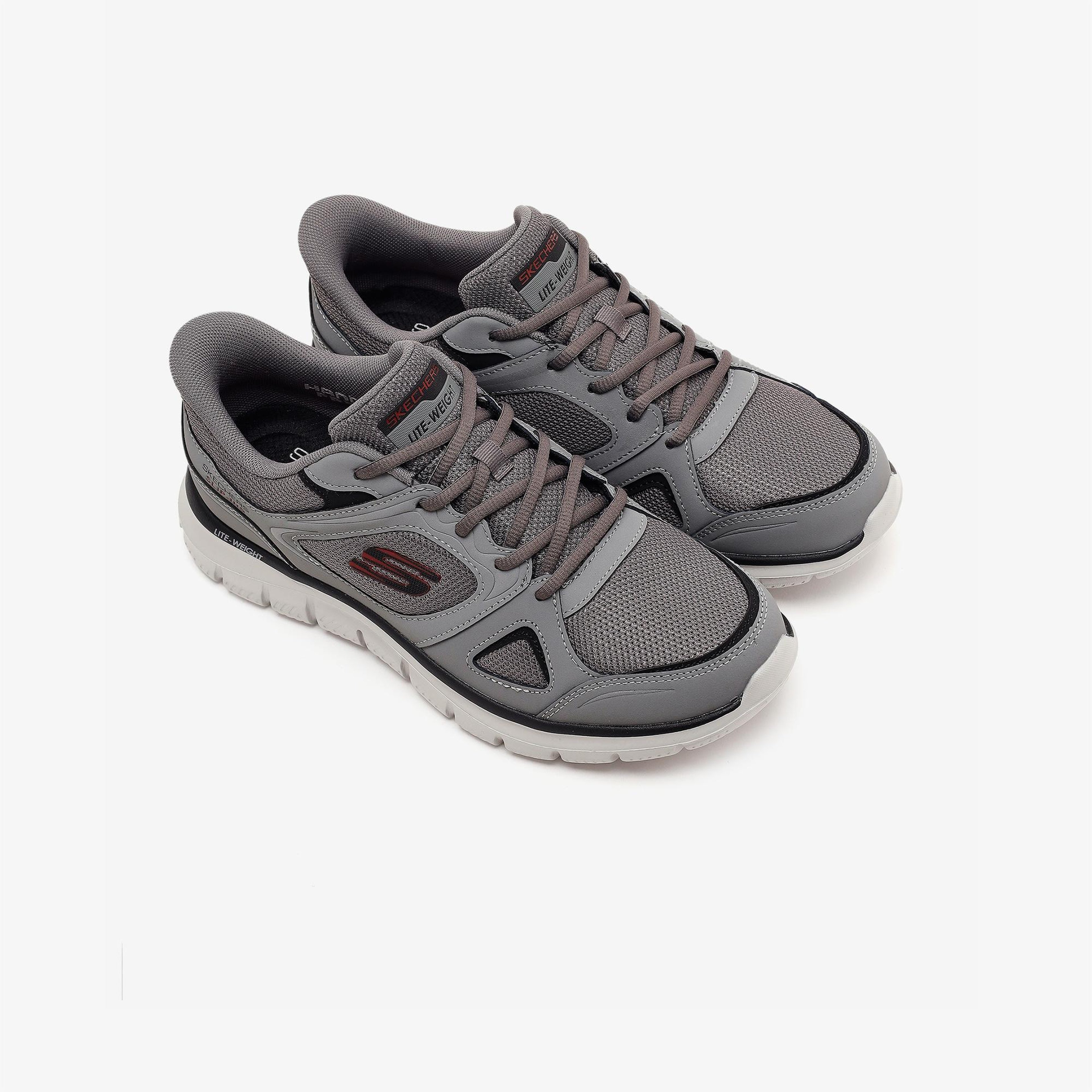 Skechers Track Erkek Gri Spor Ayakkabı