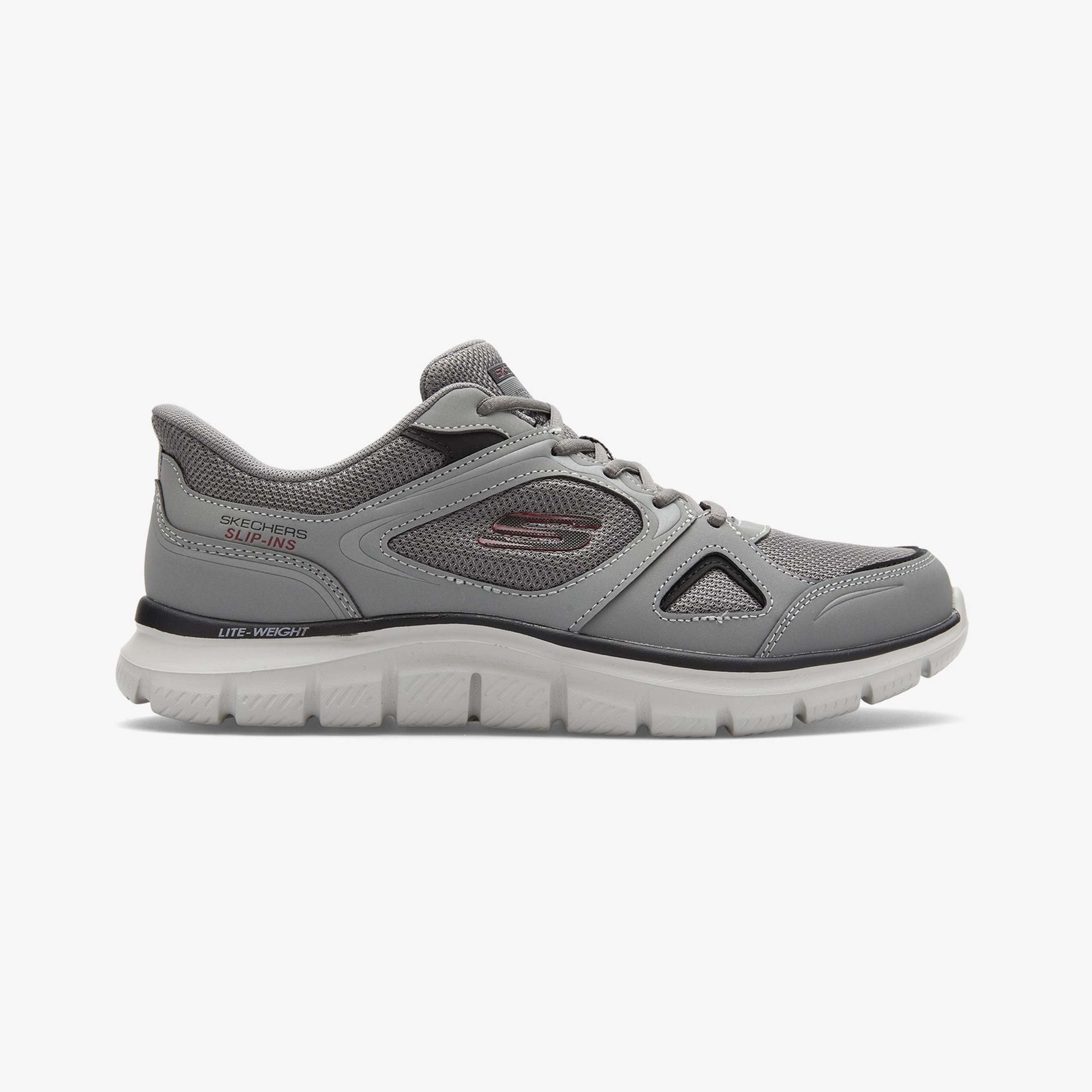 Skechers Track Erkek Gri Spor Ayakkabı