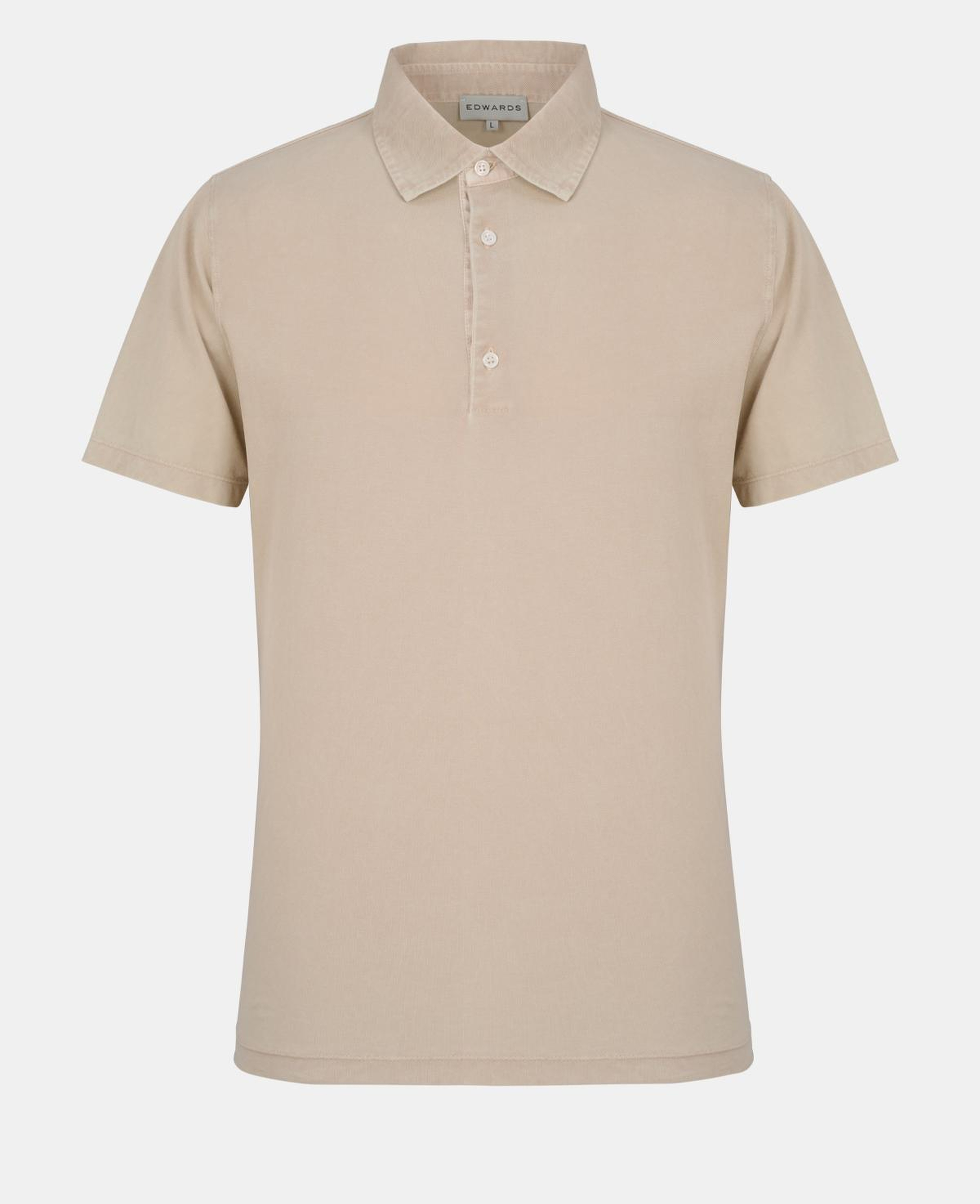Erkek Bej Pike Polo Yaka T-Shirt