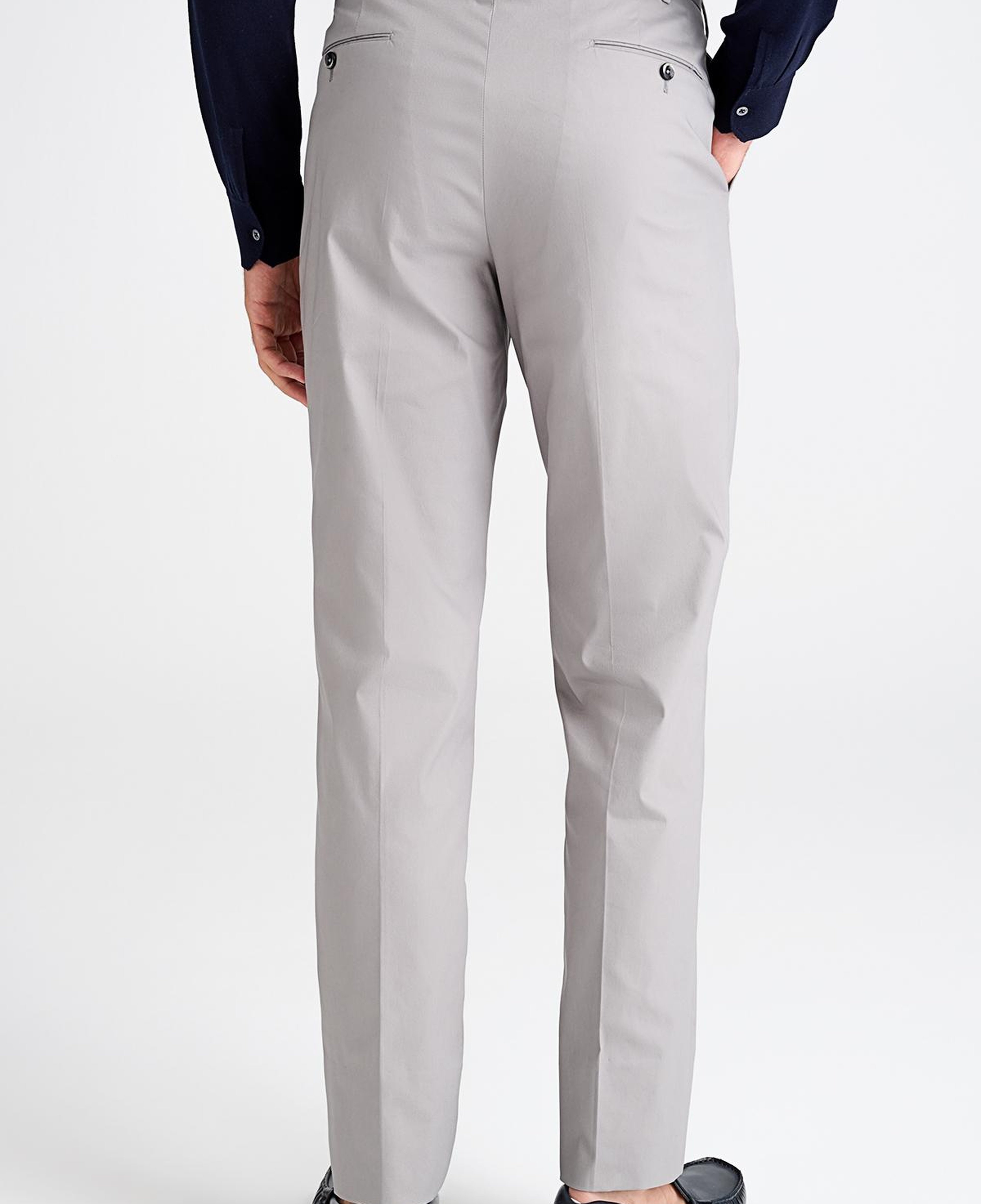 Erkek Gri Chino Pantolon