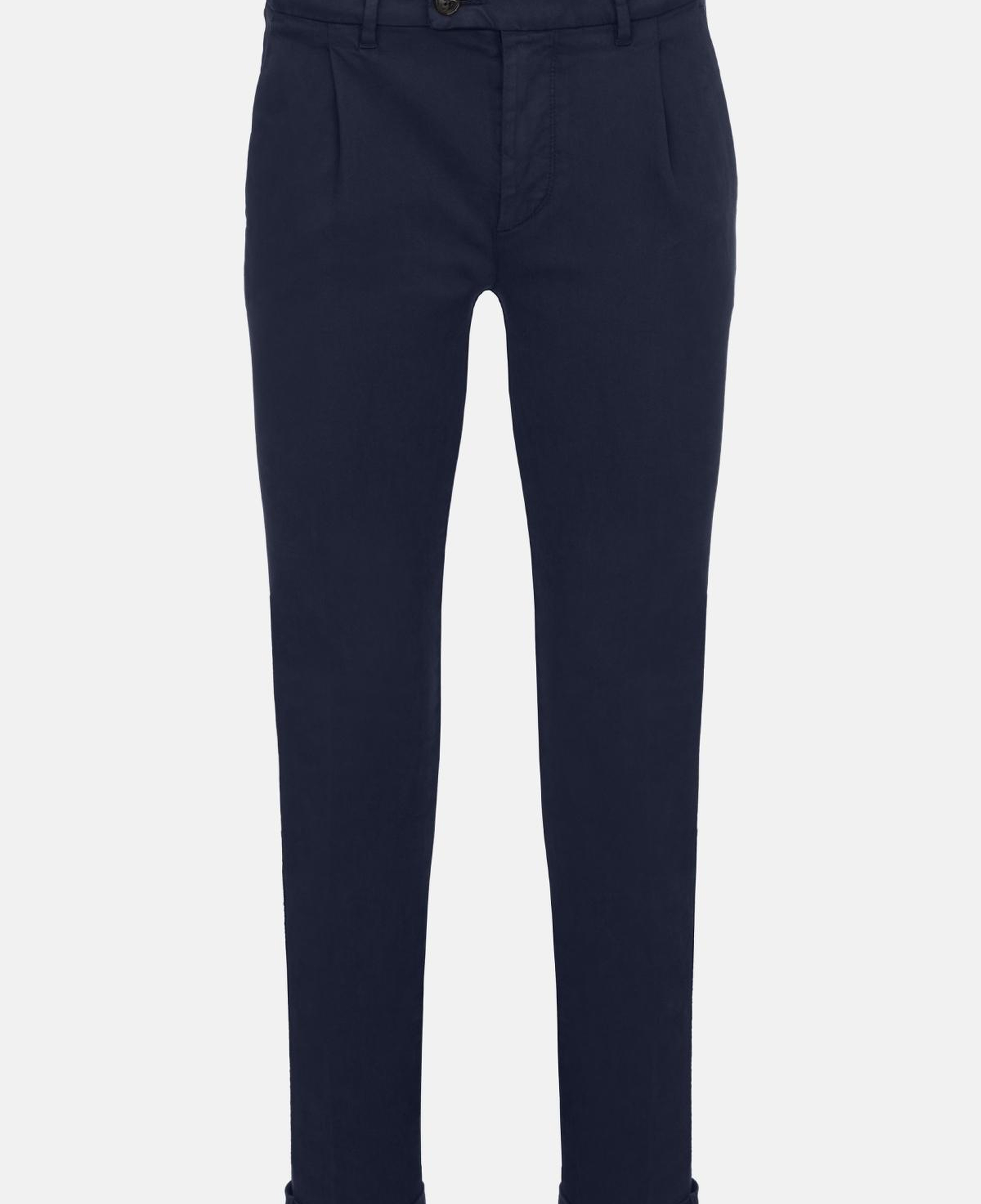 Erkek Lacivert Chino Pantolon