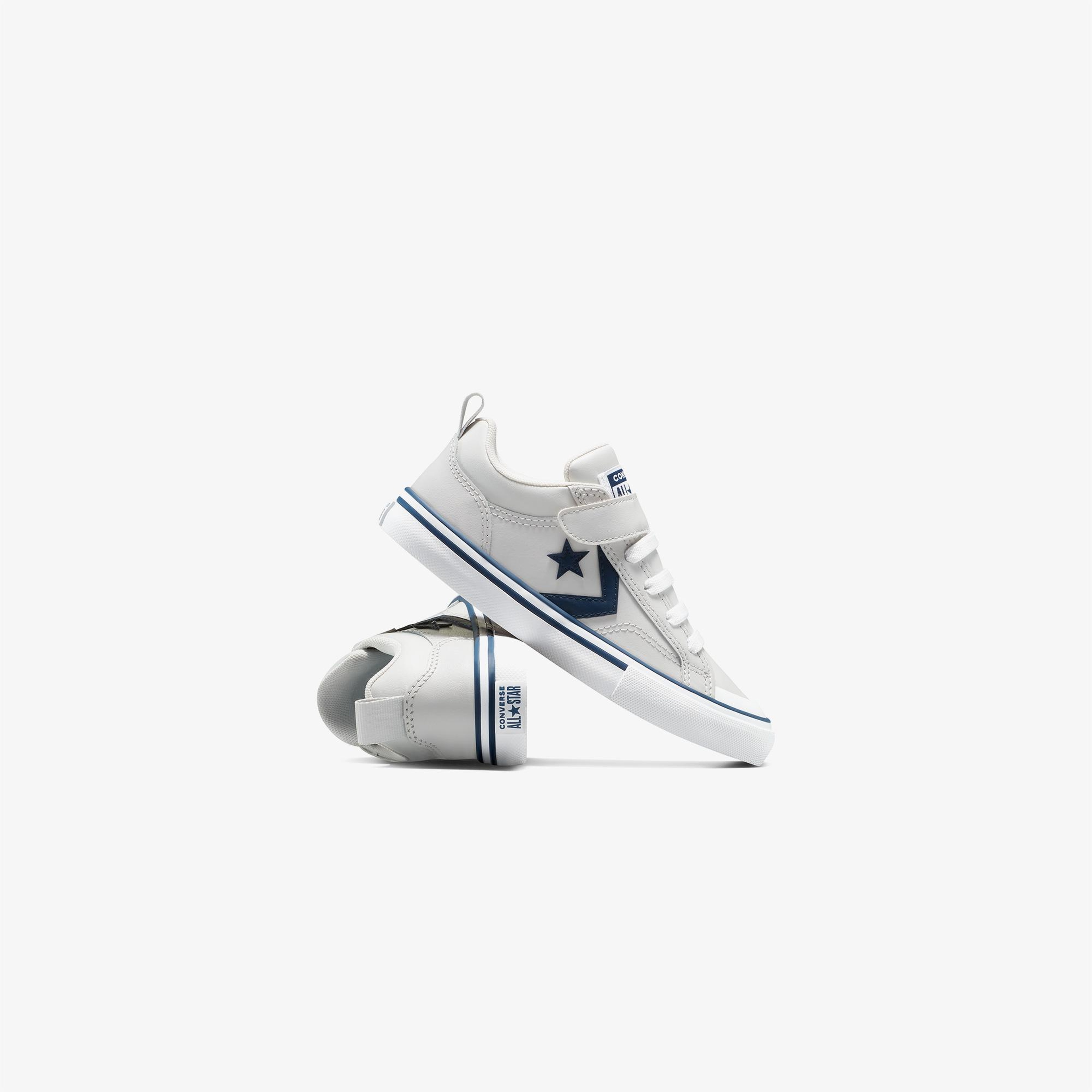 Converse Pro Blaze Strap Leather Easy On Çocuk Beyaz Sneaker
