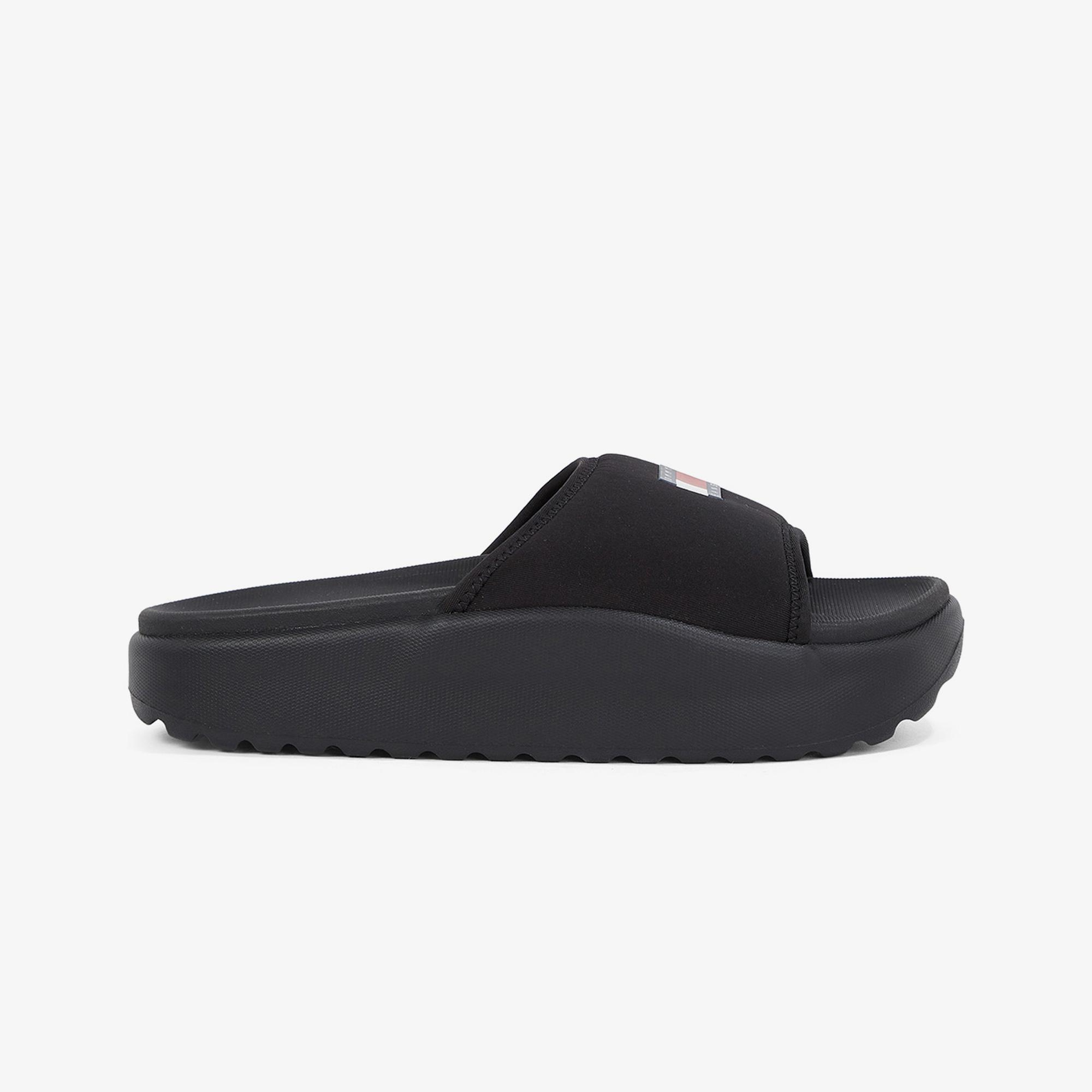Tommy Hilfiger Comfy Pool Kadın Siyah Terlik