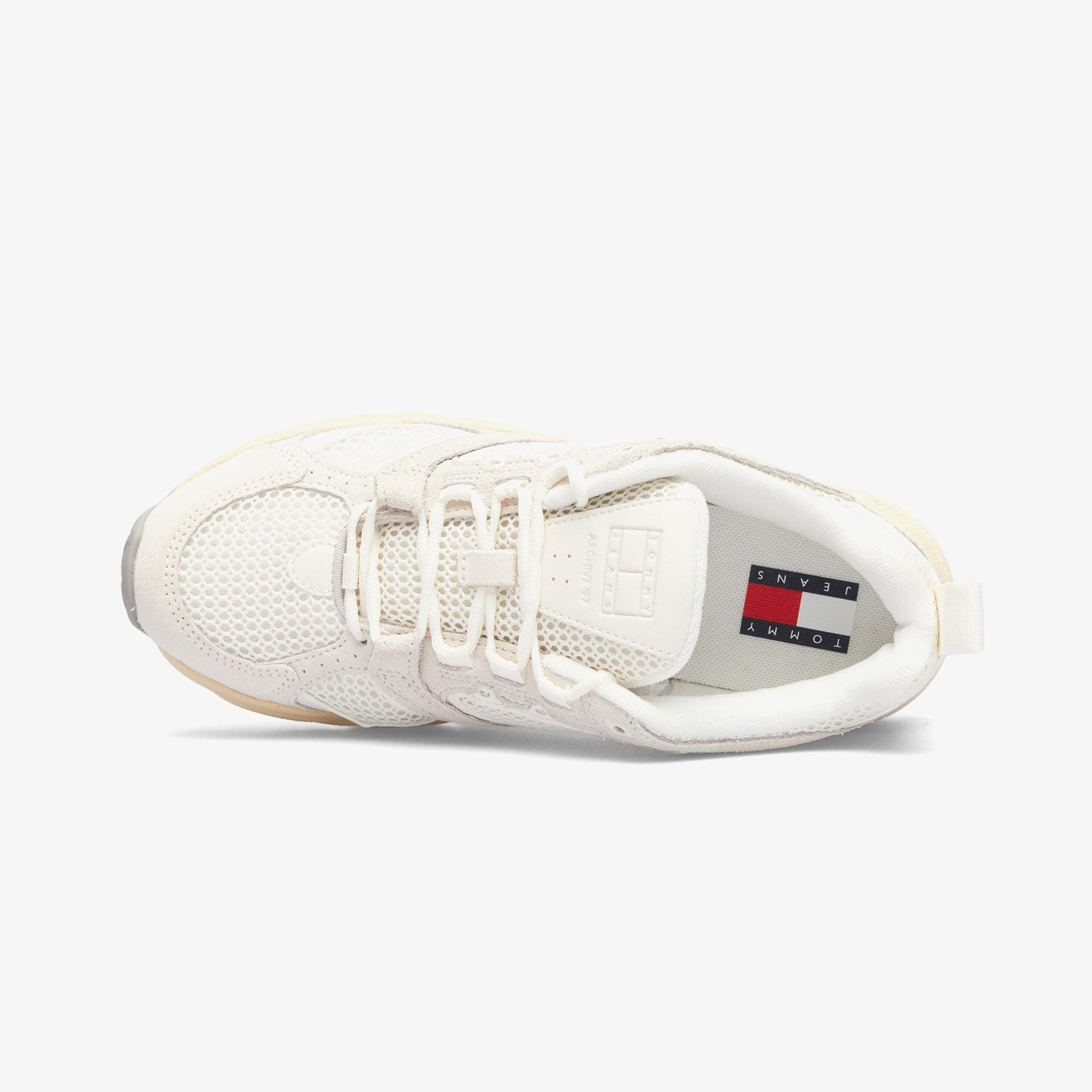 Tommy Hilfiger Archieve 97 Kadın Bej Spor Ayakkabı