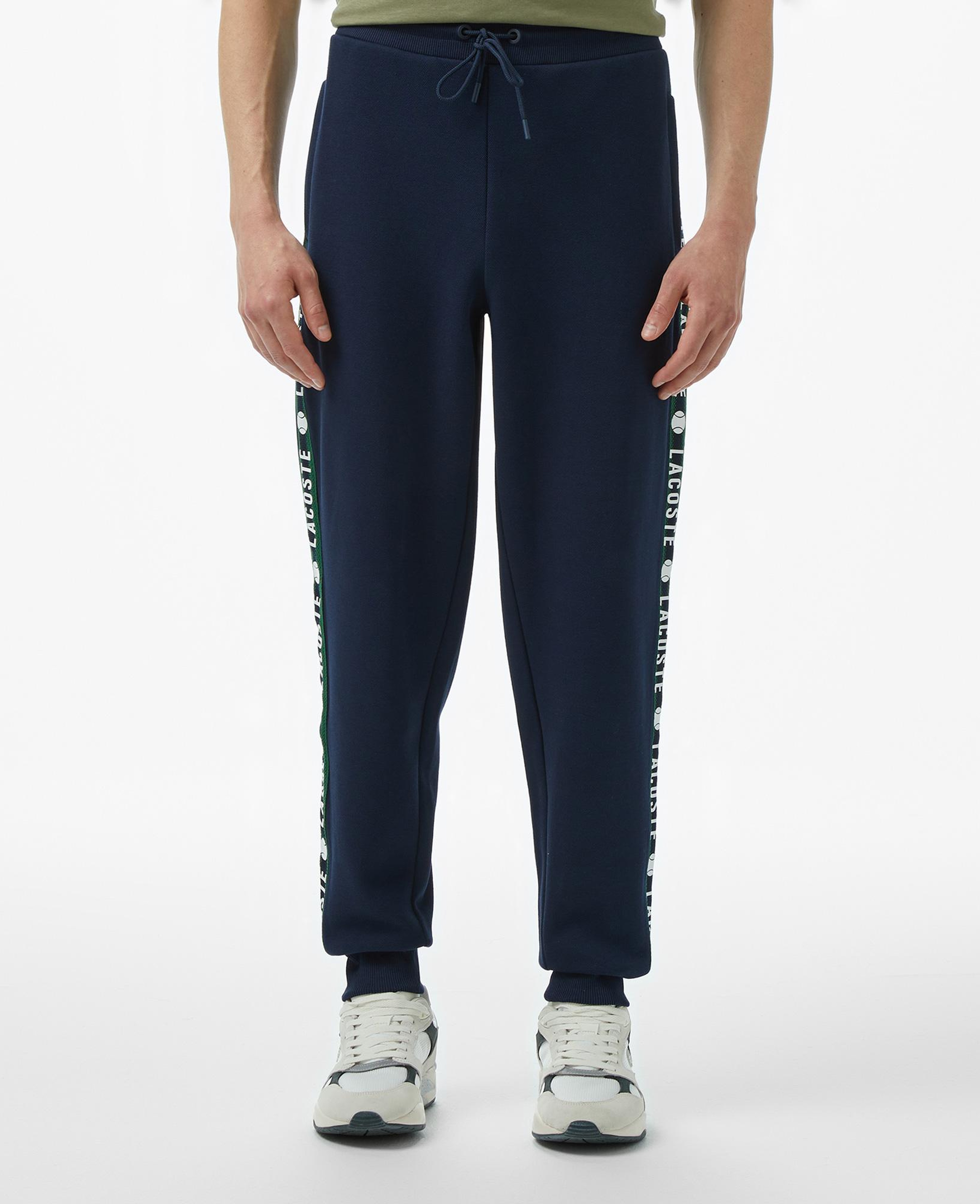 Lacoste Erkek Regular Fit Baskılı Lacivert Eşofman Altı